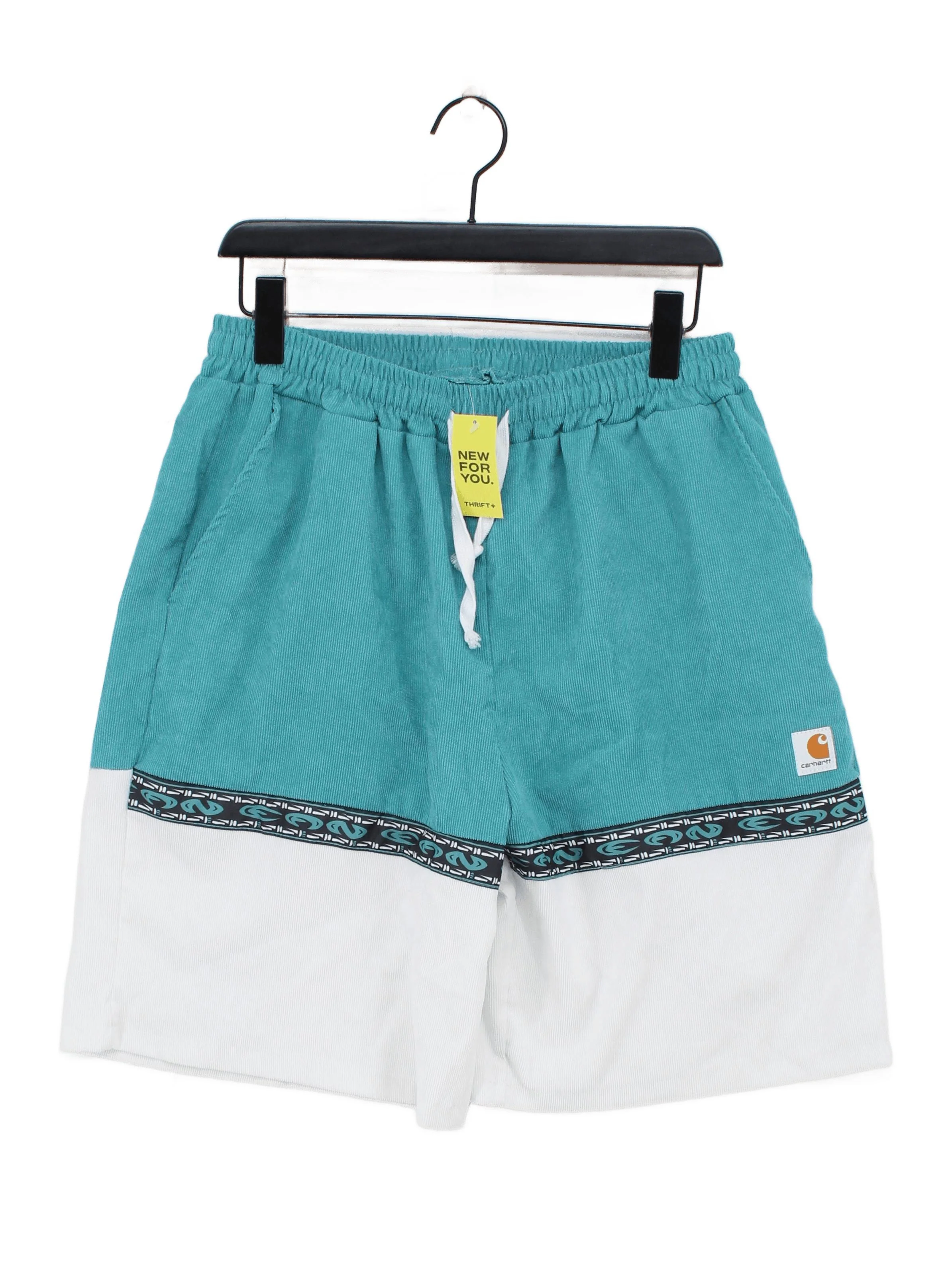 Carhartt Men's Shorts W 34 in Green 100% Cotton Sweat