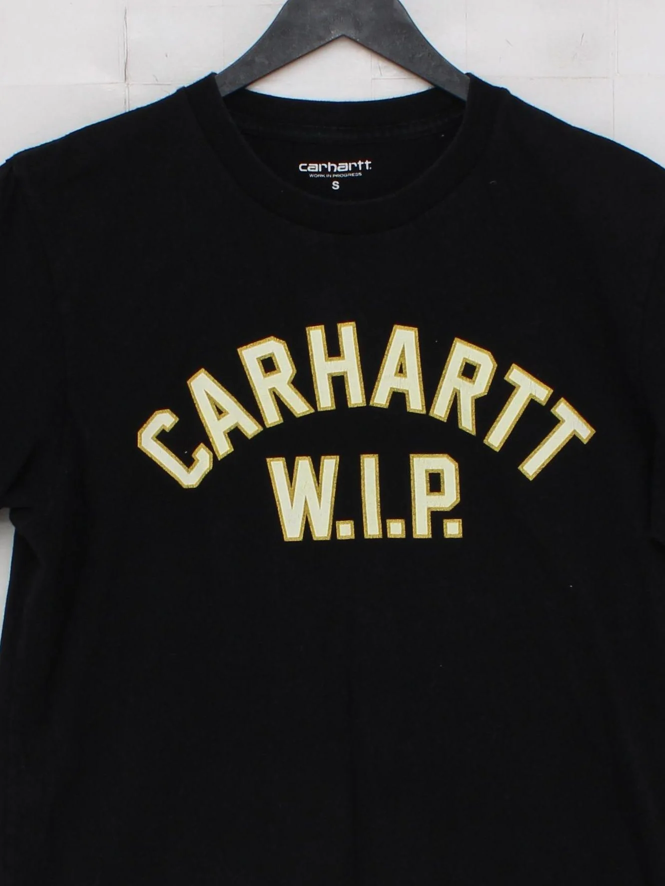 Carhartt Men's T-Shirt S Black Graphic 100% Cotton Basic - Image 3