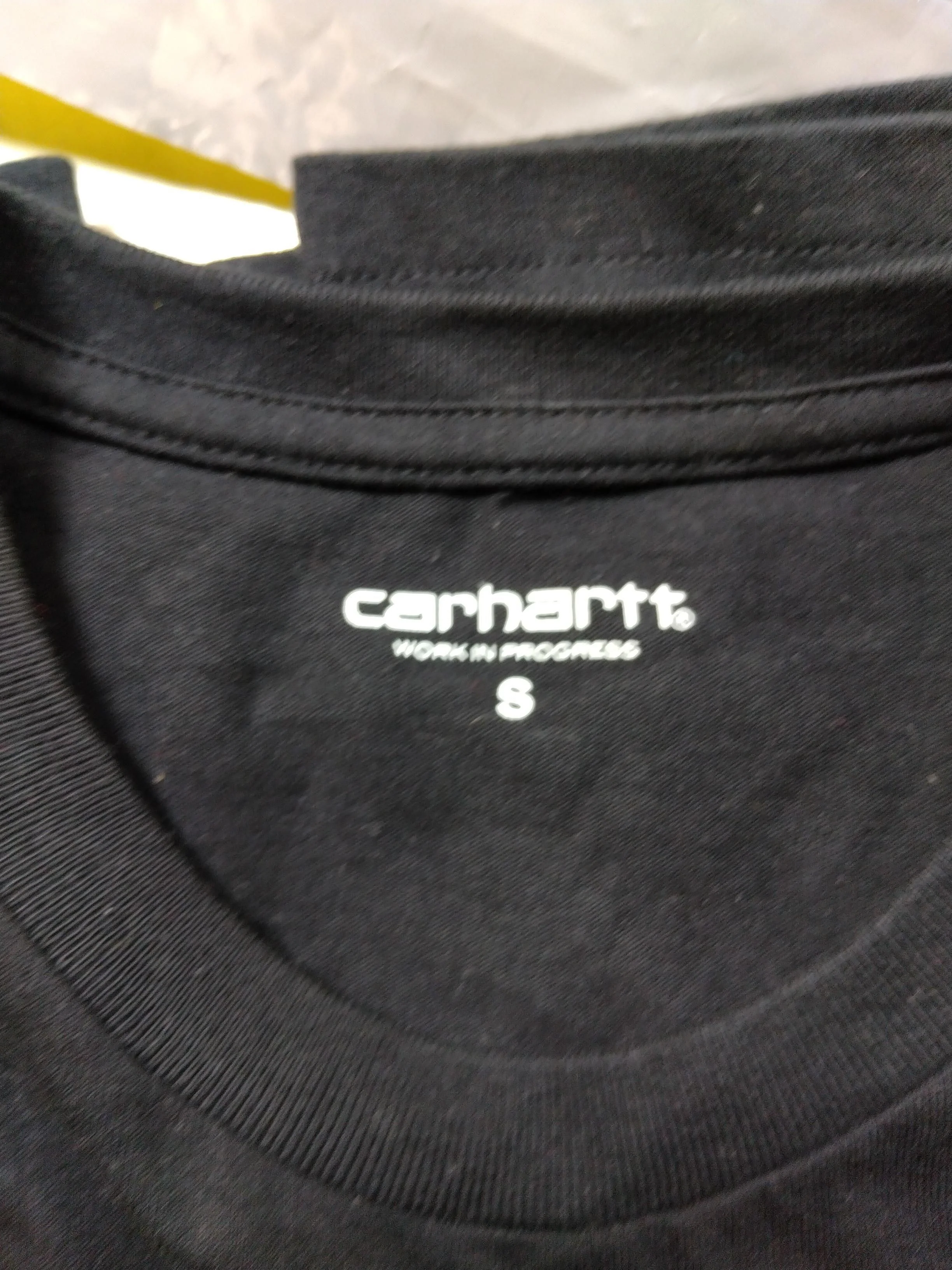 Carhartt Men's T-Shirt S Black Graphic 100% Cotton Basic - Image 7