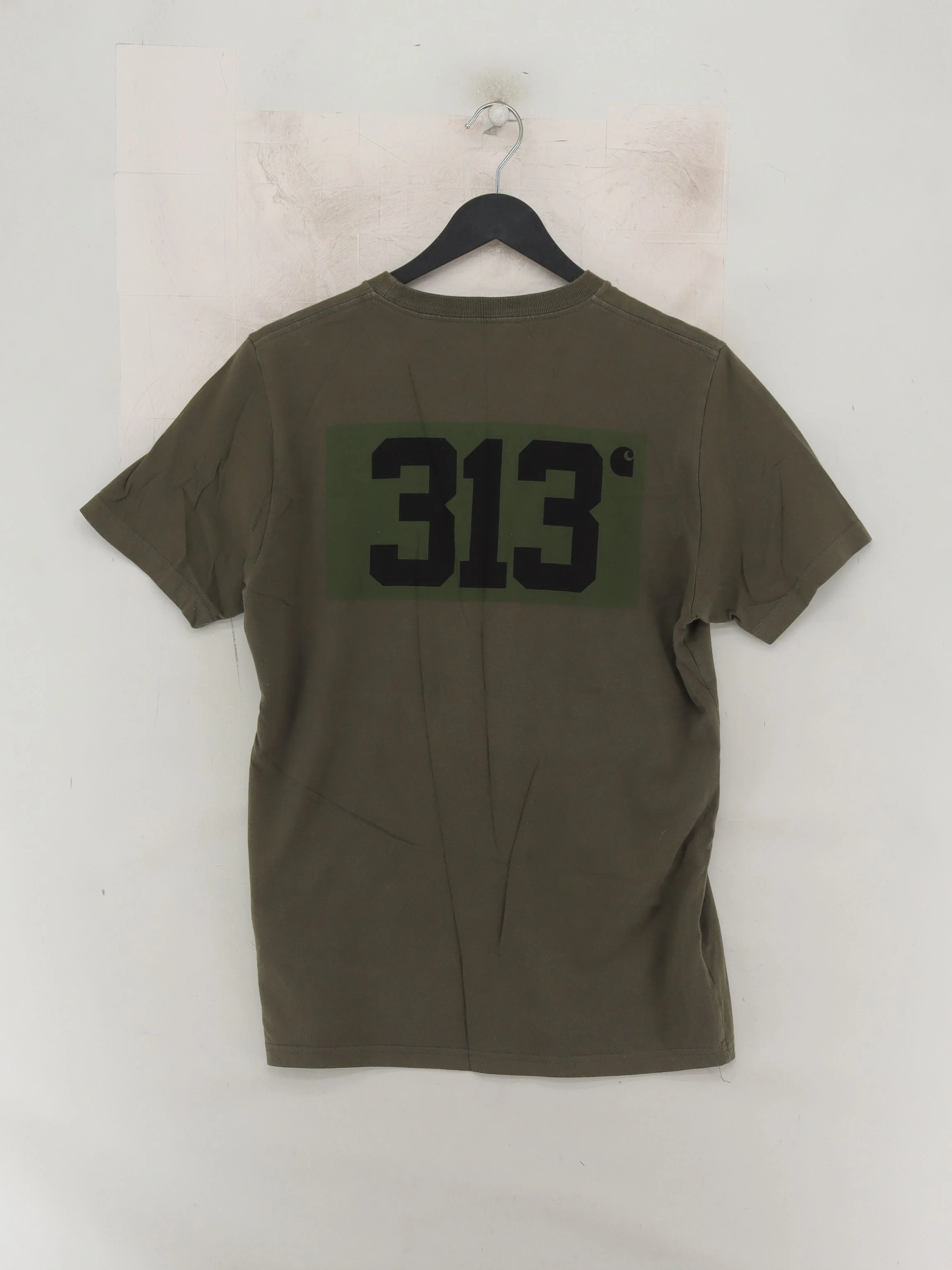 Carhartt Men's T-Shirt S Green Graphic 100% Cotton Basic - Image 2