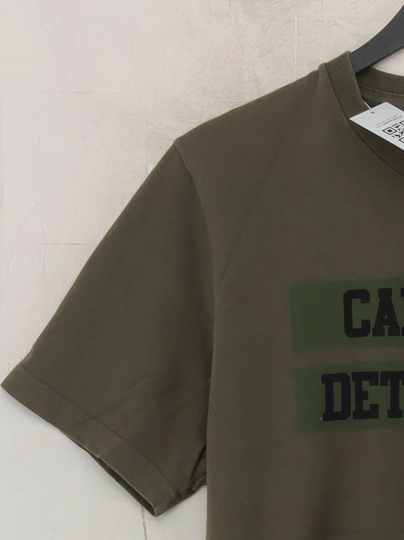 Carhartt Men's T-Shirt S Green Graphic 100% Cotton Basic - Image 4