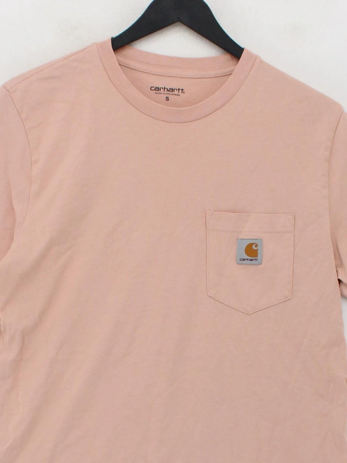 Carhartt Men's T-Shirt S Pink 100% Cotton Basic - Image 3