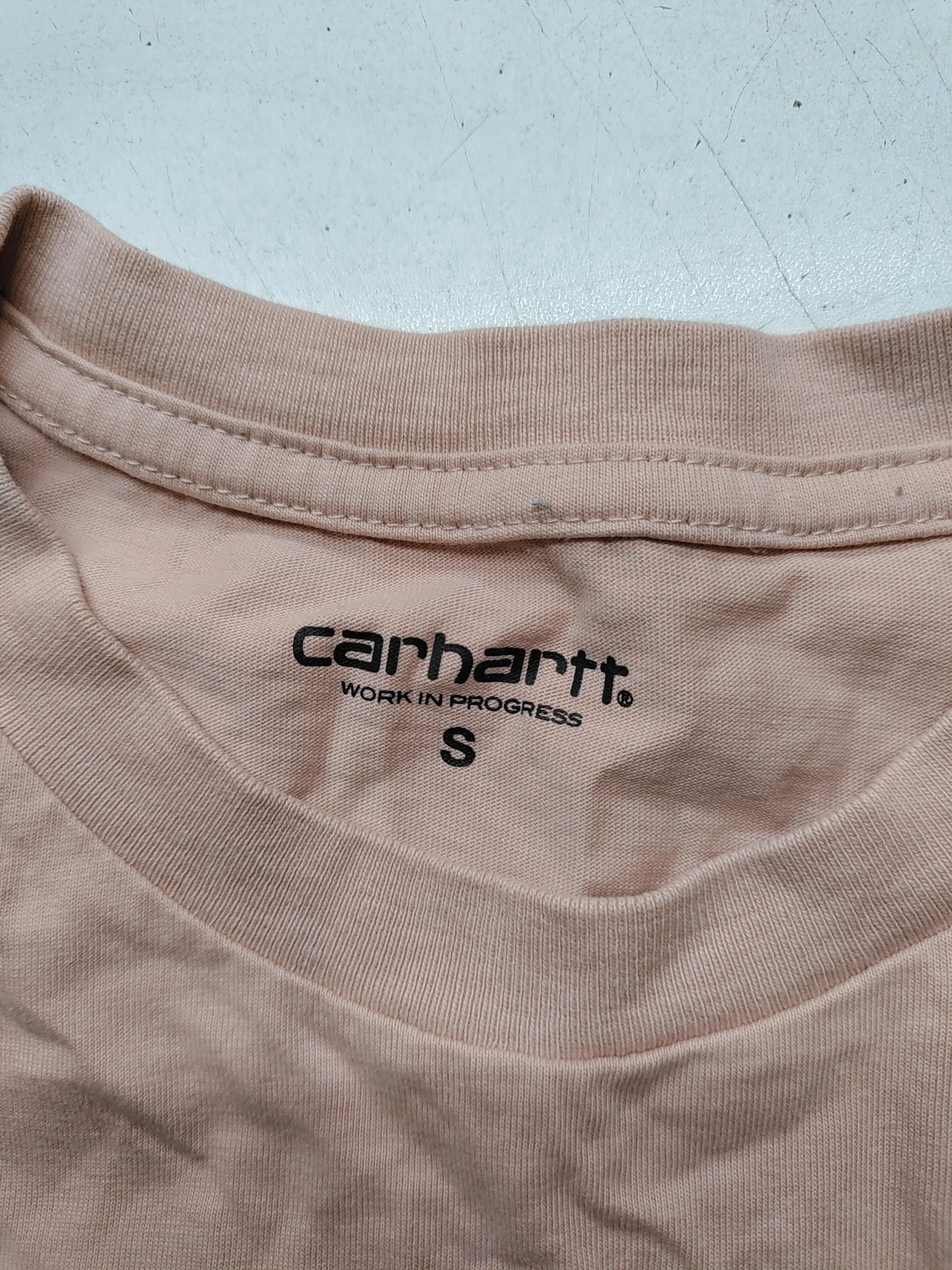 Carhartt Men's T-Shirt S Pink 100% Cotton Basic - Image 5