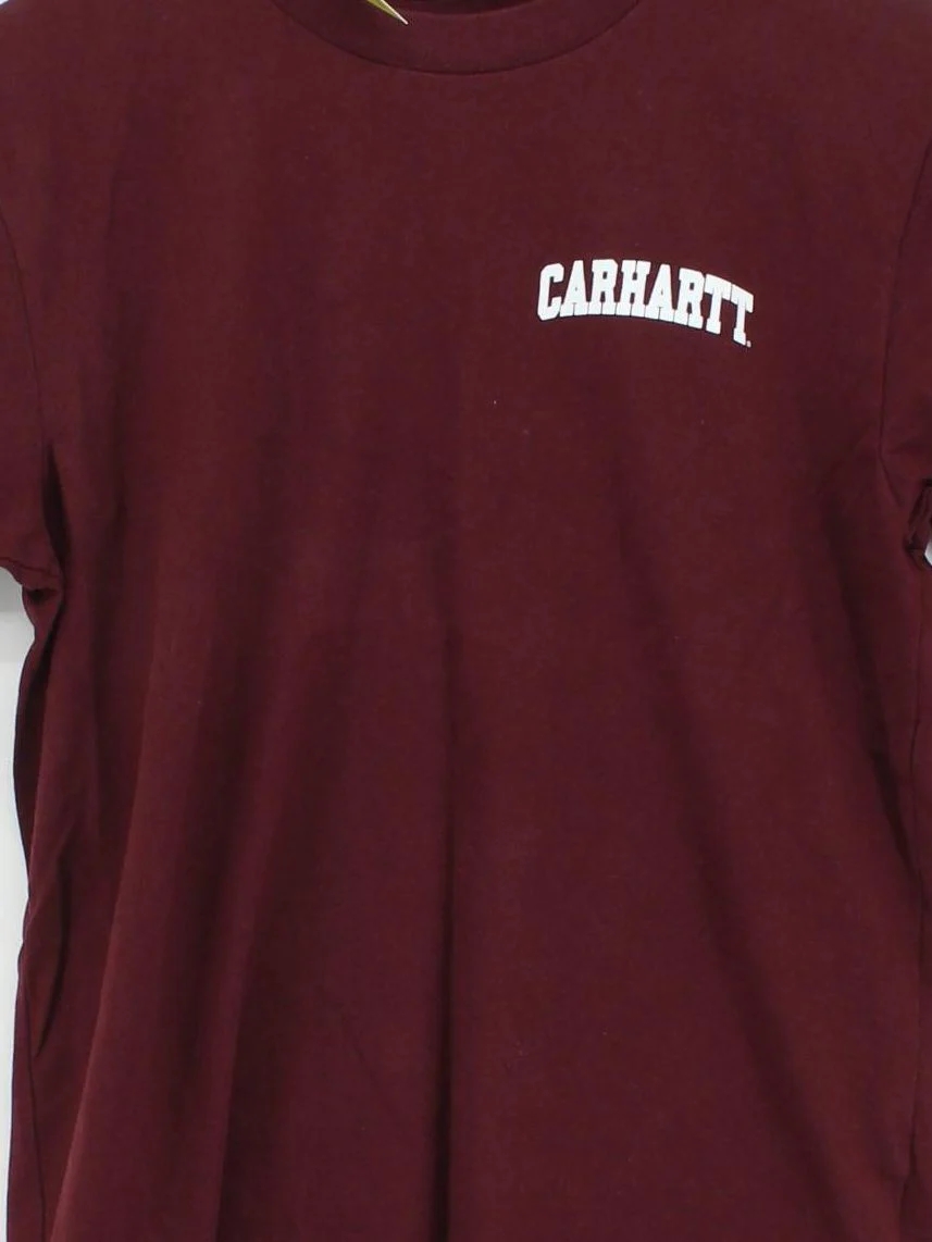 Carhartt Men's T-Shirt S Red 100% Cotton Basic - Image 3