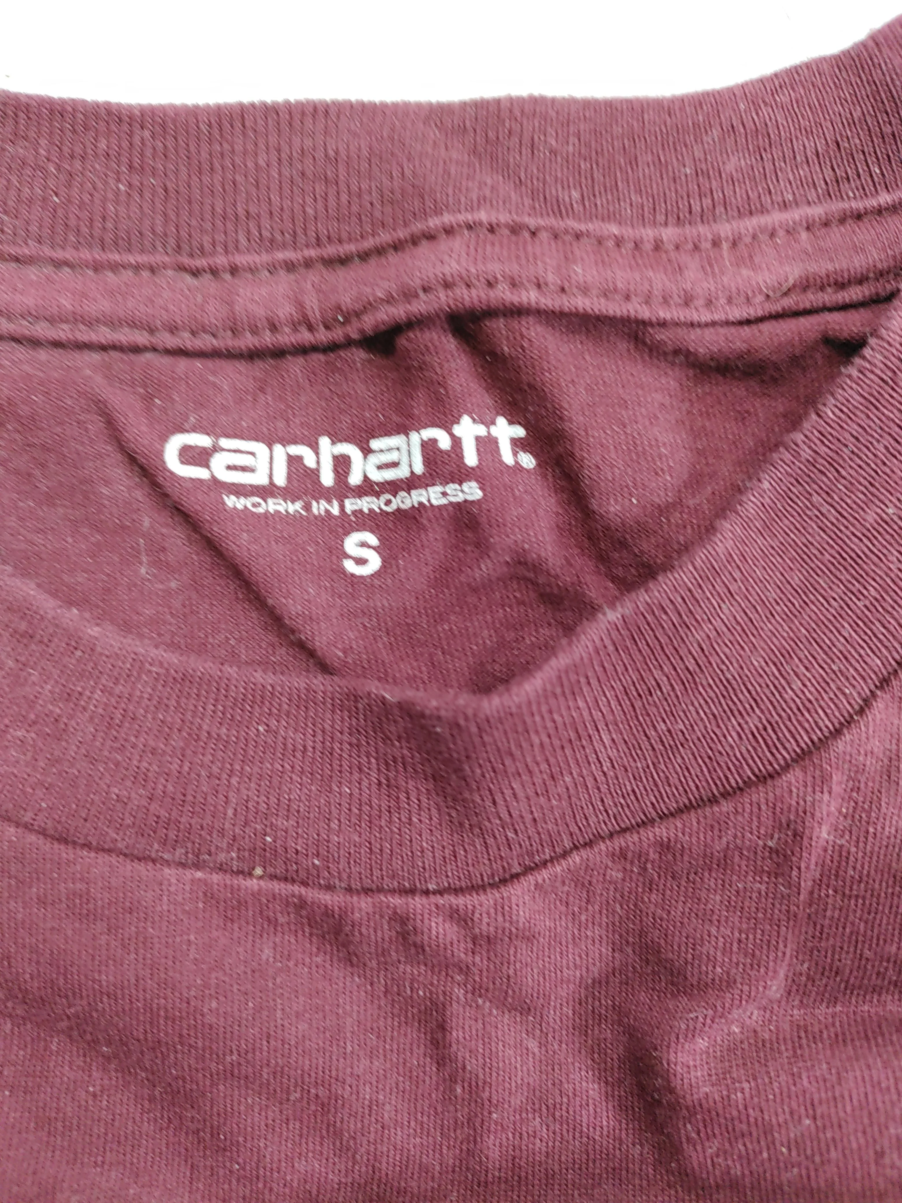 Carhartt Men's T-Shirt S Red 100% Cotton Basic - Image 5