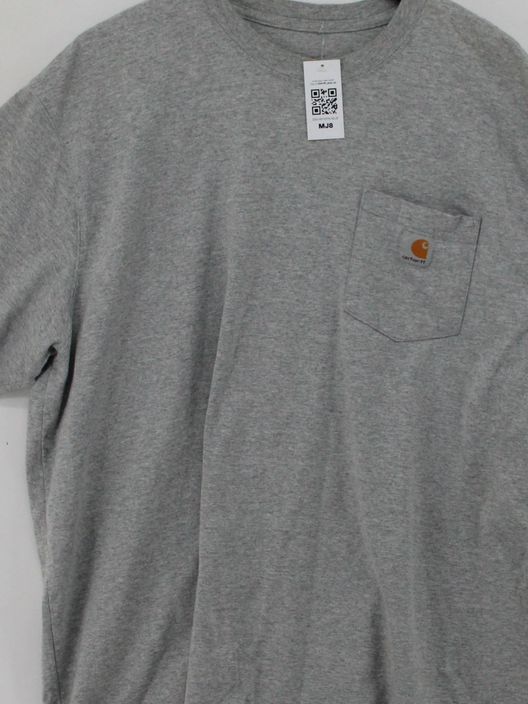 Carhartt Men's T-Shirt XL Grey 100% Cotton Basic - Image 3