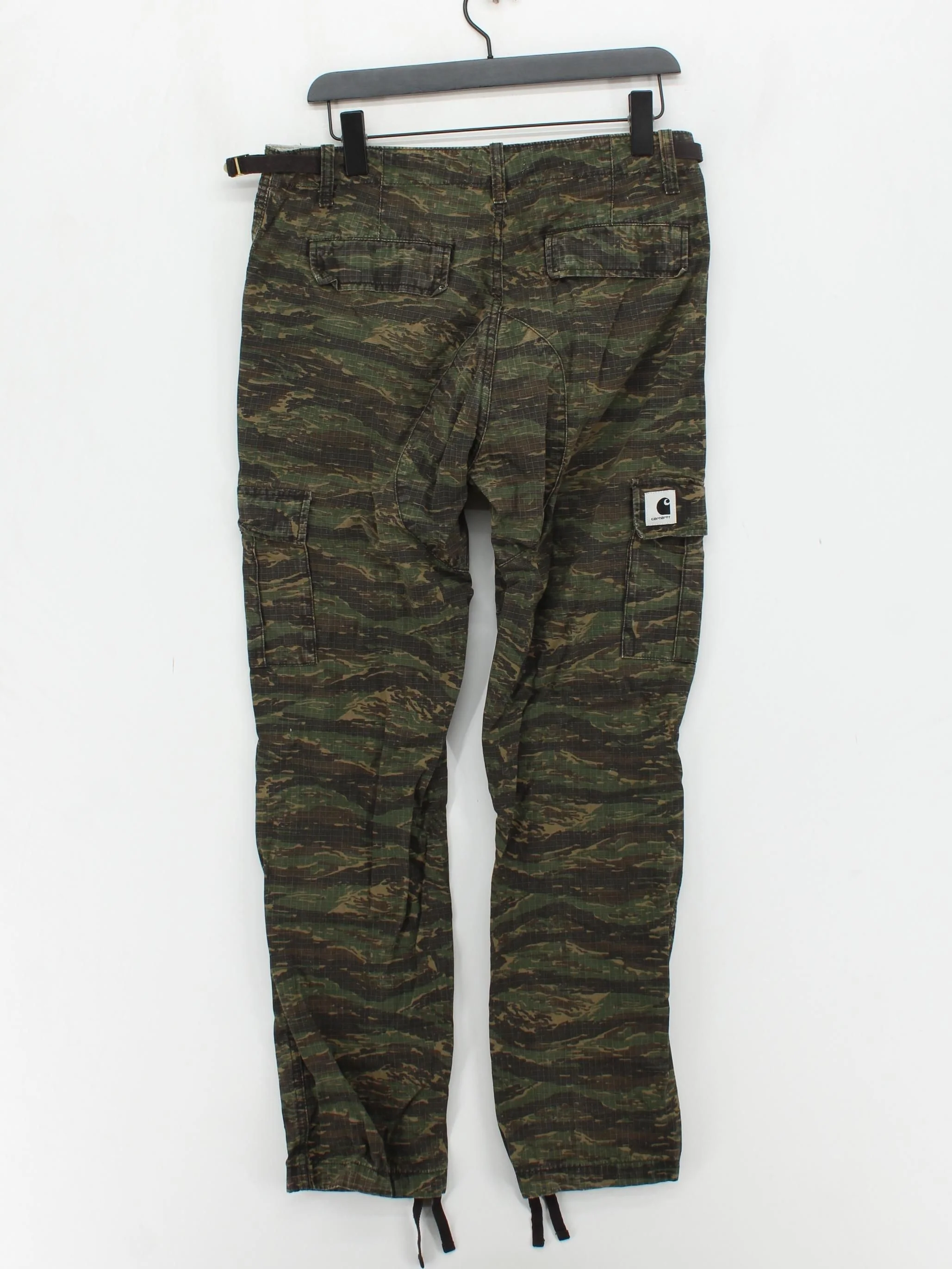 Carhartt Men's Trousers W 30 in Multi Camo Cotton with Polyester Straight Cargo - Image 2