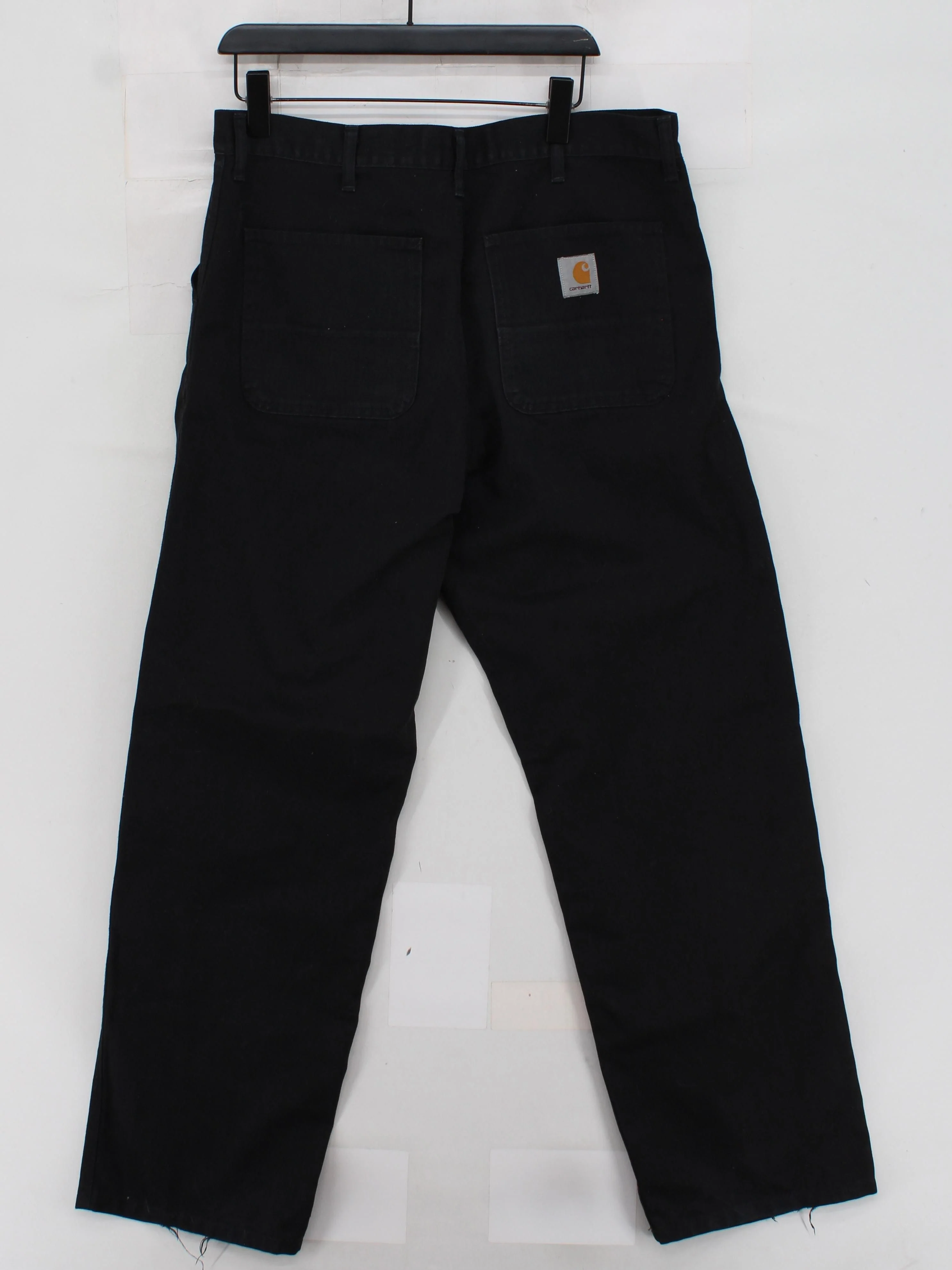 Carhartt Men's Trousers W 36 in Black Polyester with Cotton Chino - Image 2