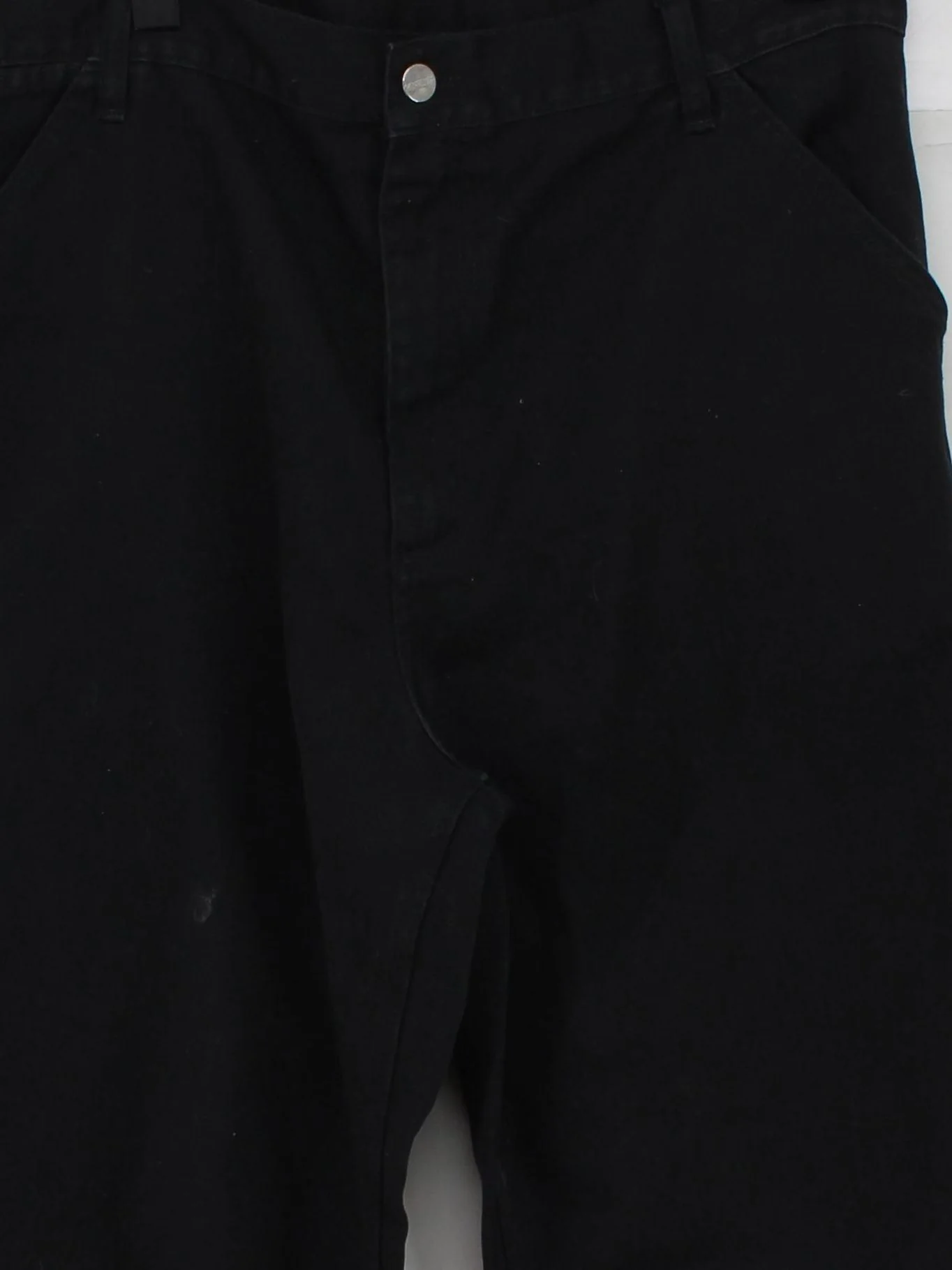 Carhartt Men's Trousers W 36 in Black Polyester with Cotton Chino - Image 3