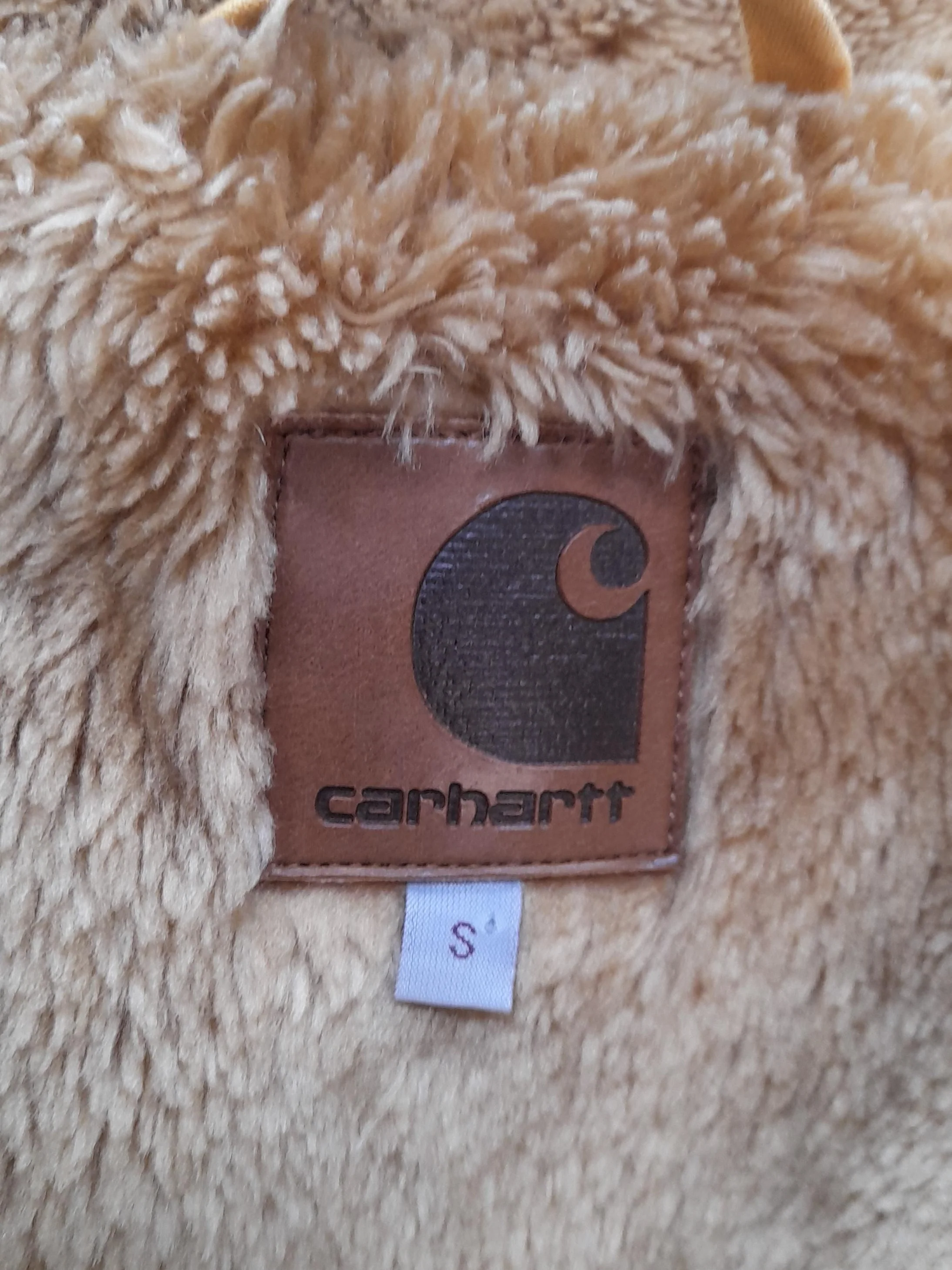 Carhartt Parka jacket yellow - Image 6