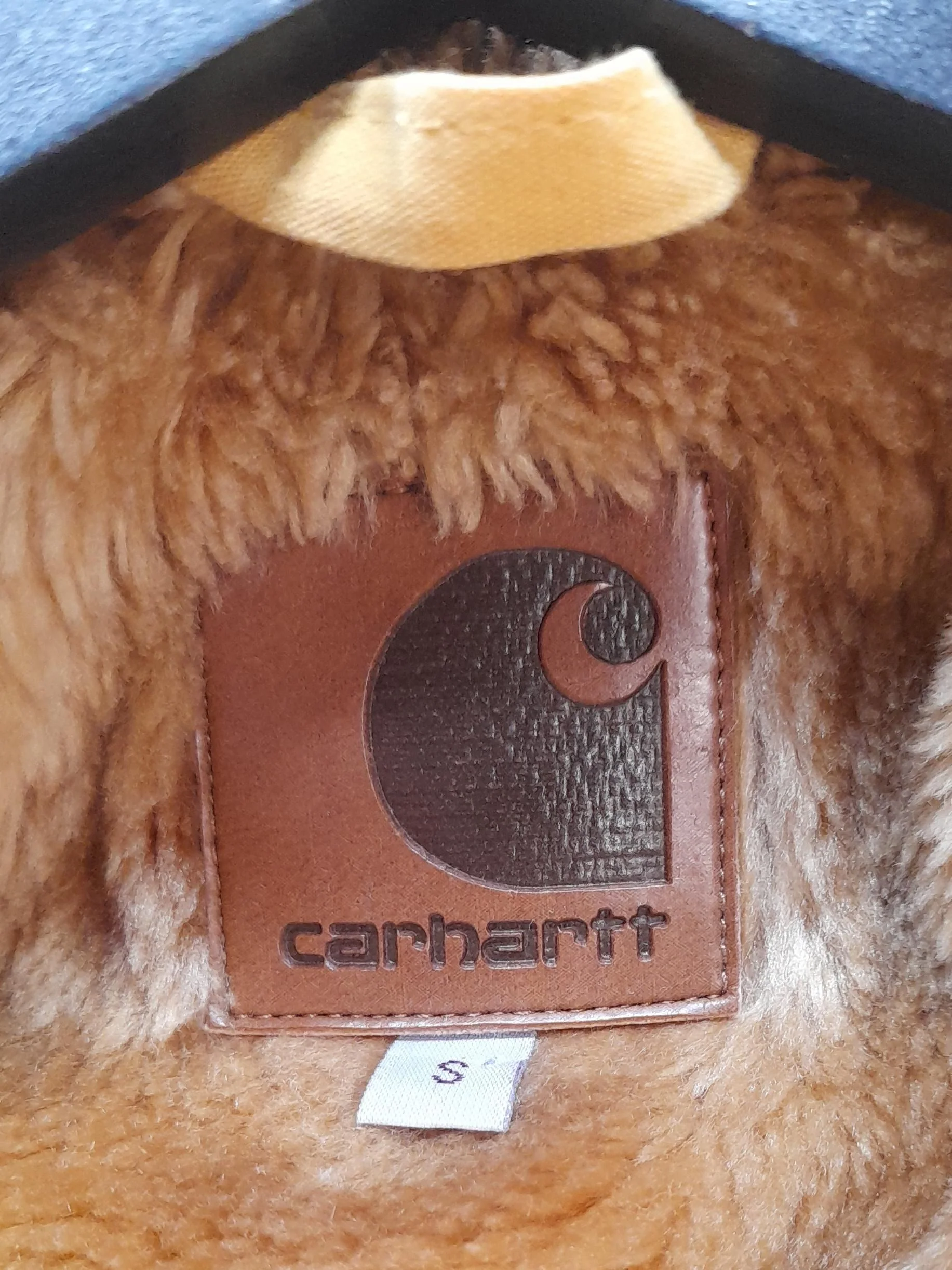 Carhartt Parka jacket yellow - Image 7