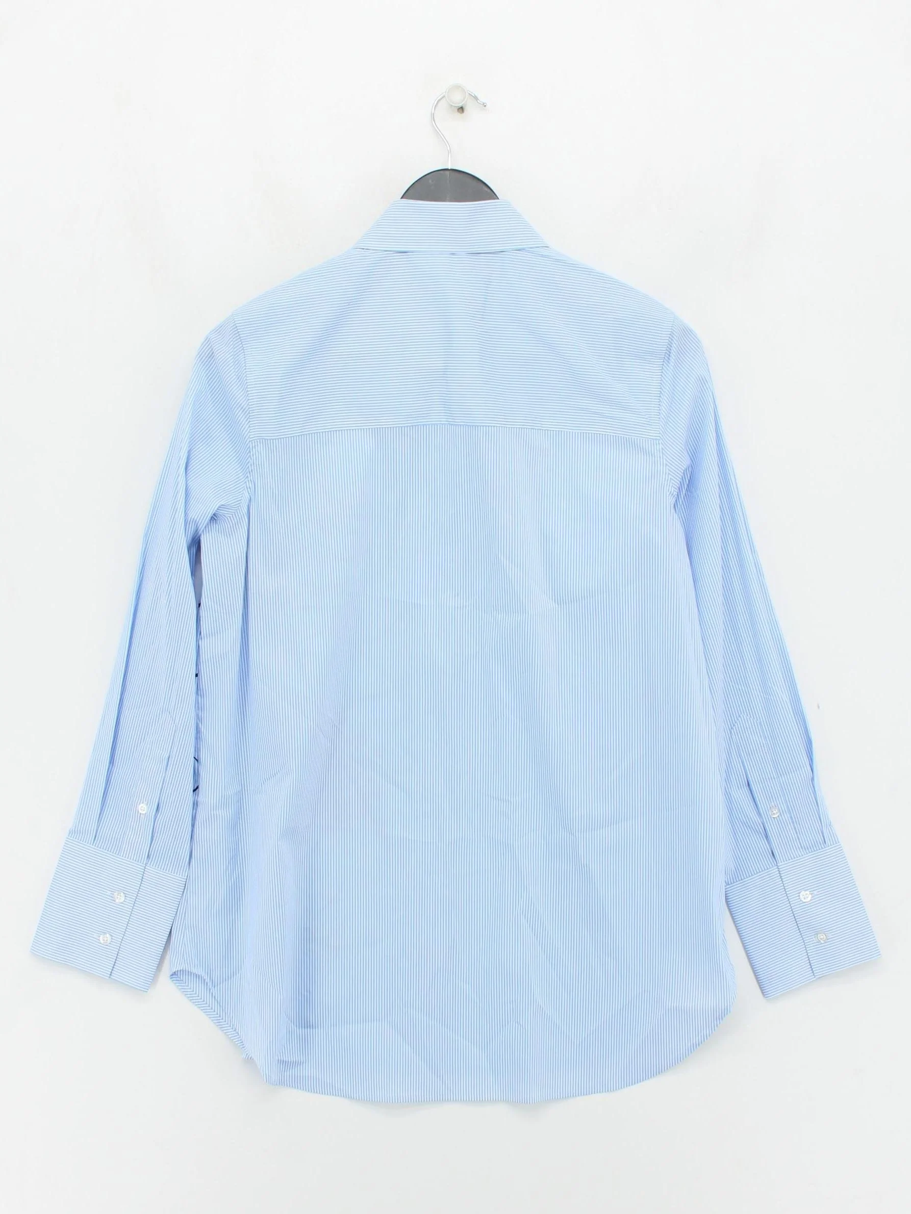 Carolyn Donnelly Women's Shirt UK 10 Blue Cotton with Nylon, Elastane Basic - Image 2