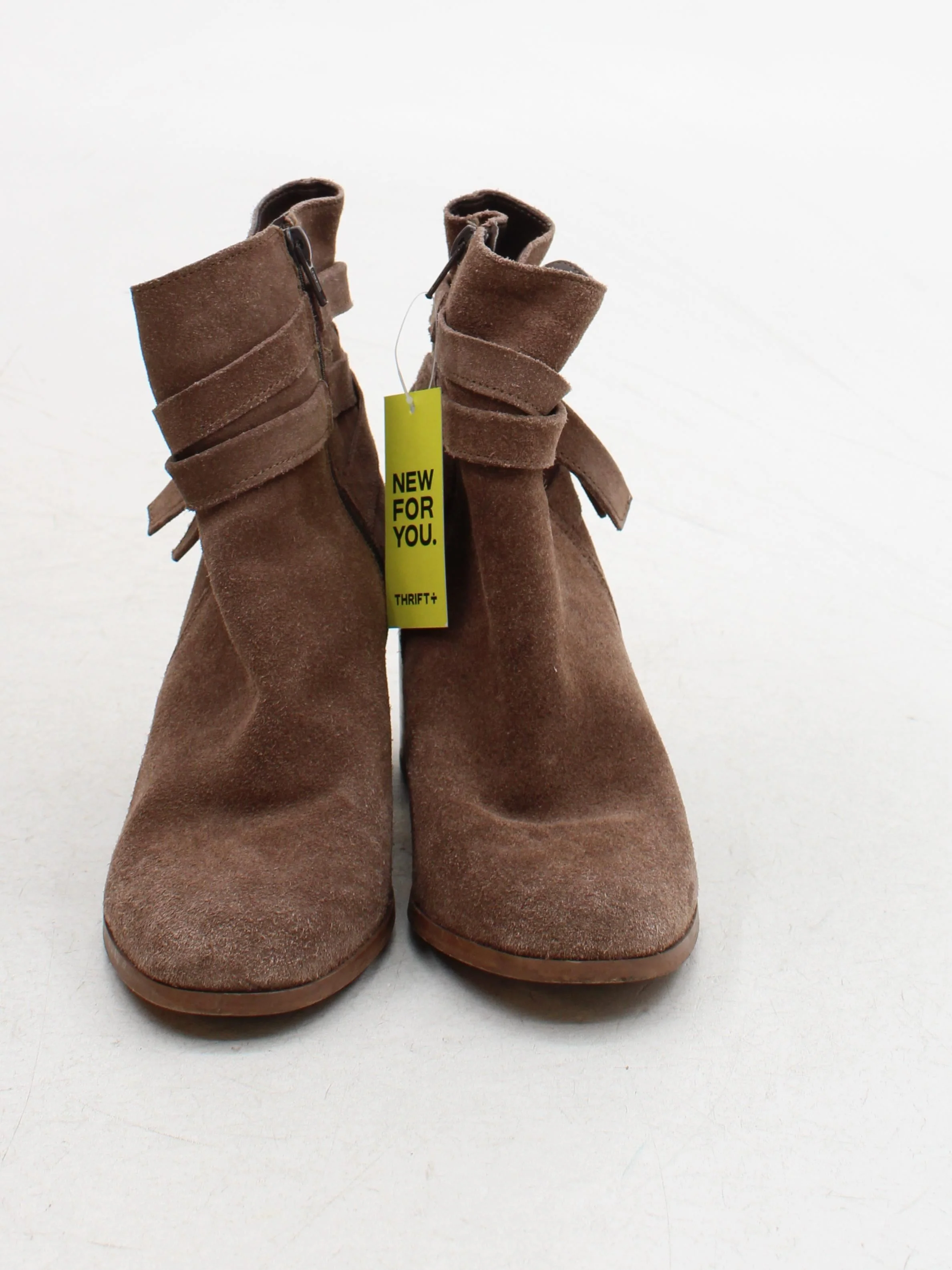 Carvela Women's Boots UK 6 Brown 100% Suede Combat - Image 2