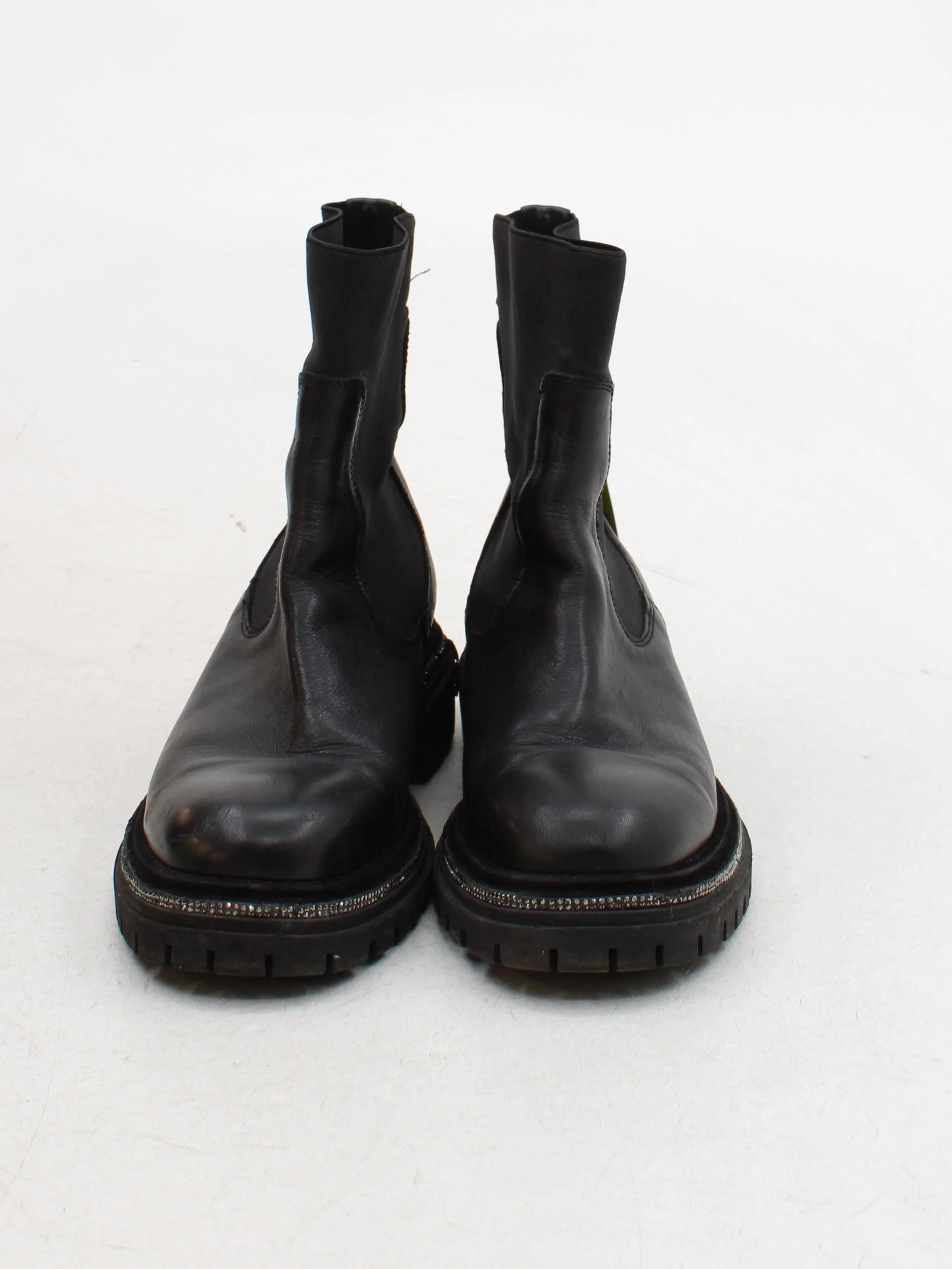 Carvela Women's Boots UK 7 Black 100% Leather Chelsea - Image 2