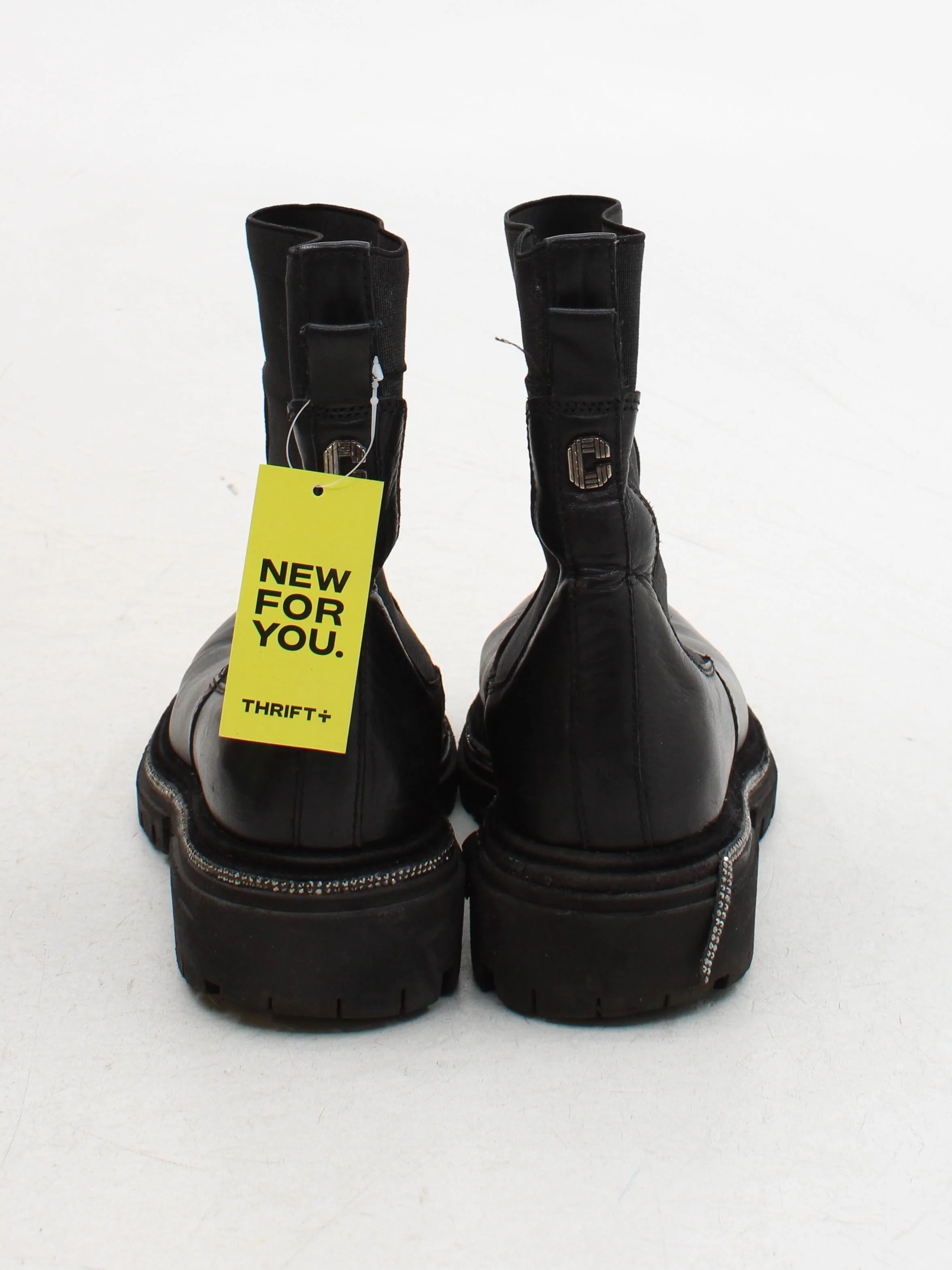 Carvela Women's Boots UK 7 Black 100% Leather Chelsea - Image 3