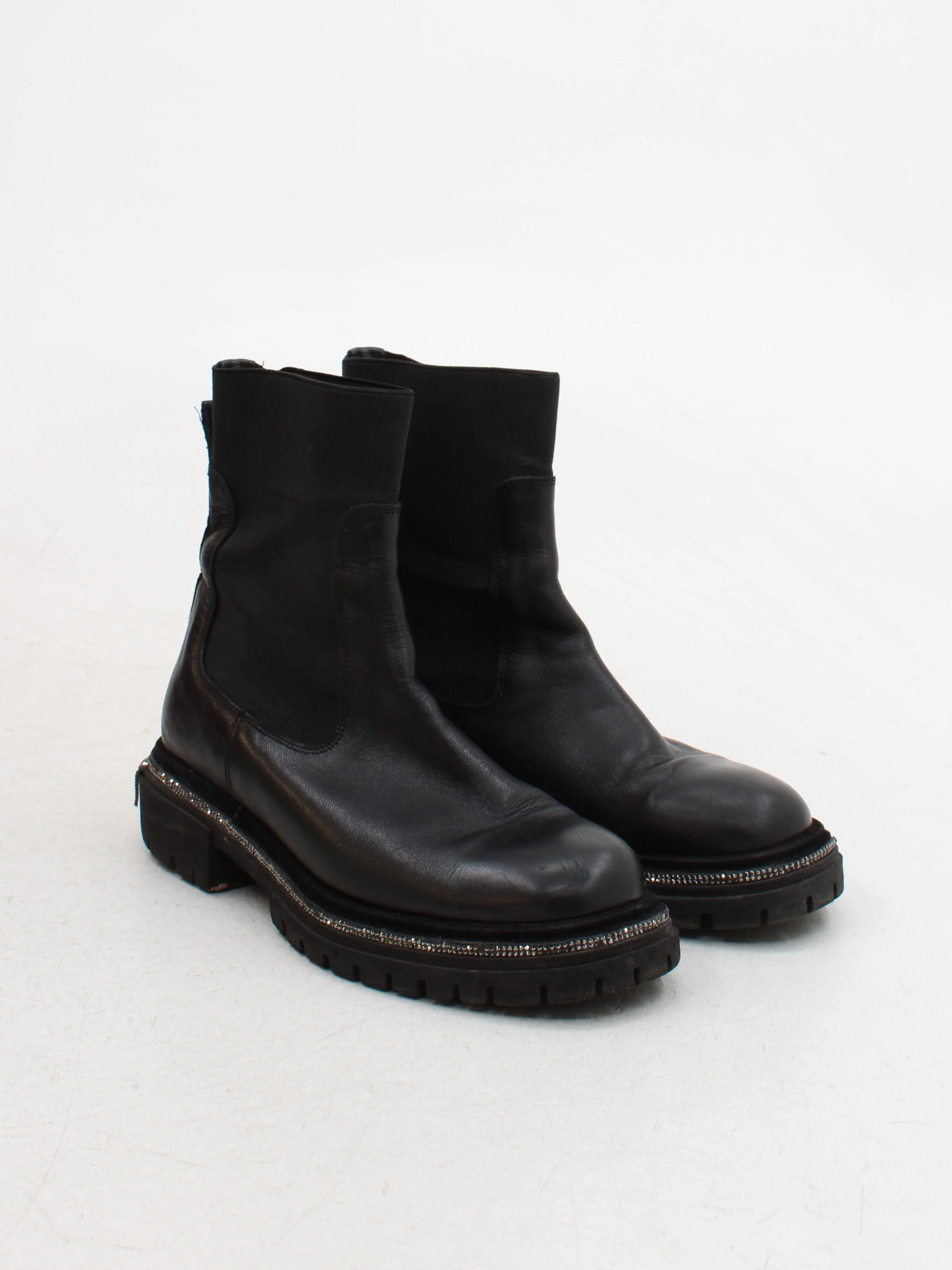 Carvela Women's Boots UK 7 Black 100% Leather Chelsea - Image 4