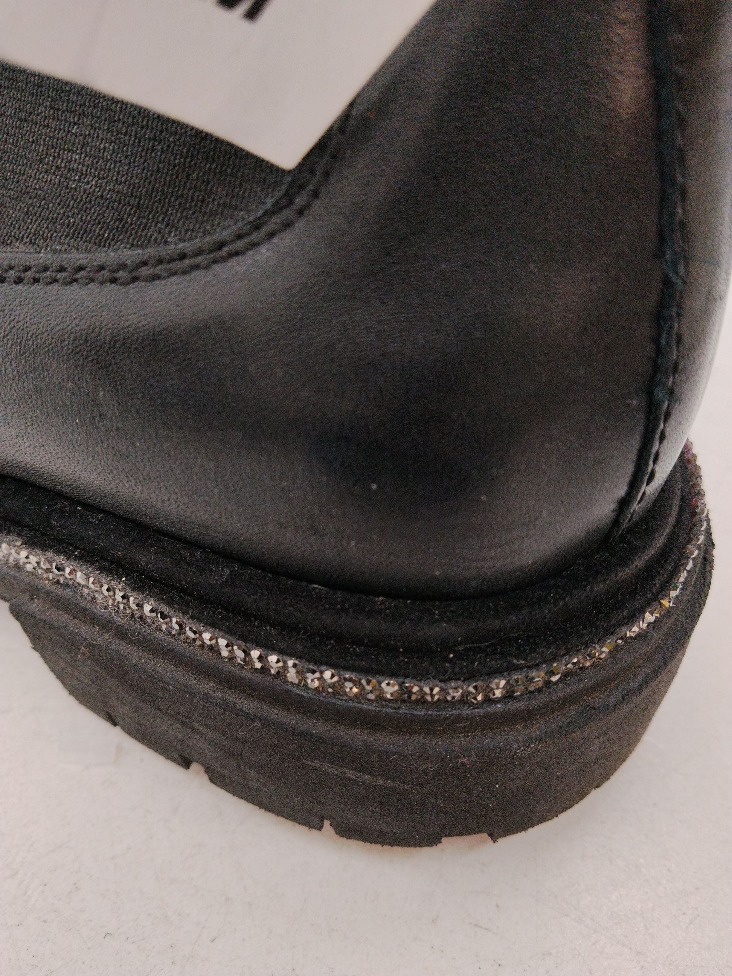 Carvela Women's Boots UK 7 Black 100% Leather Chelsea - Image 9