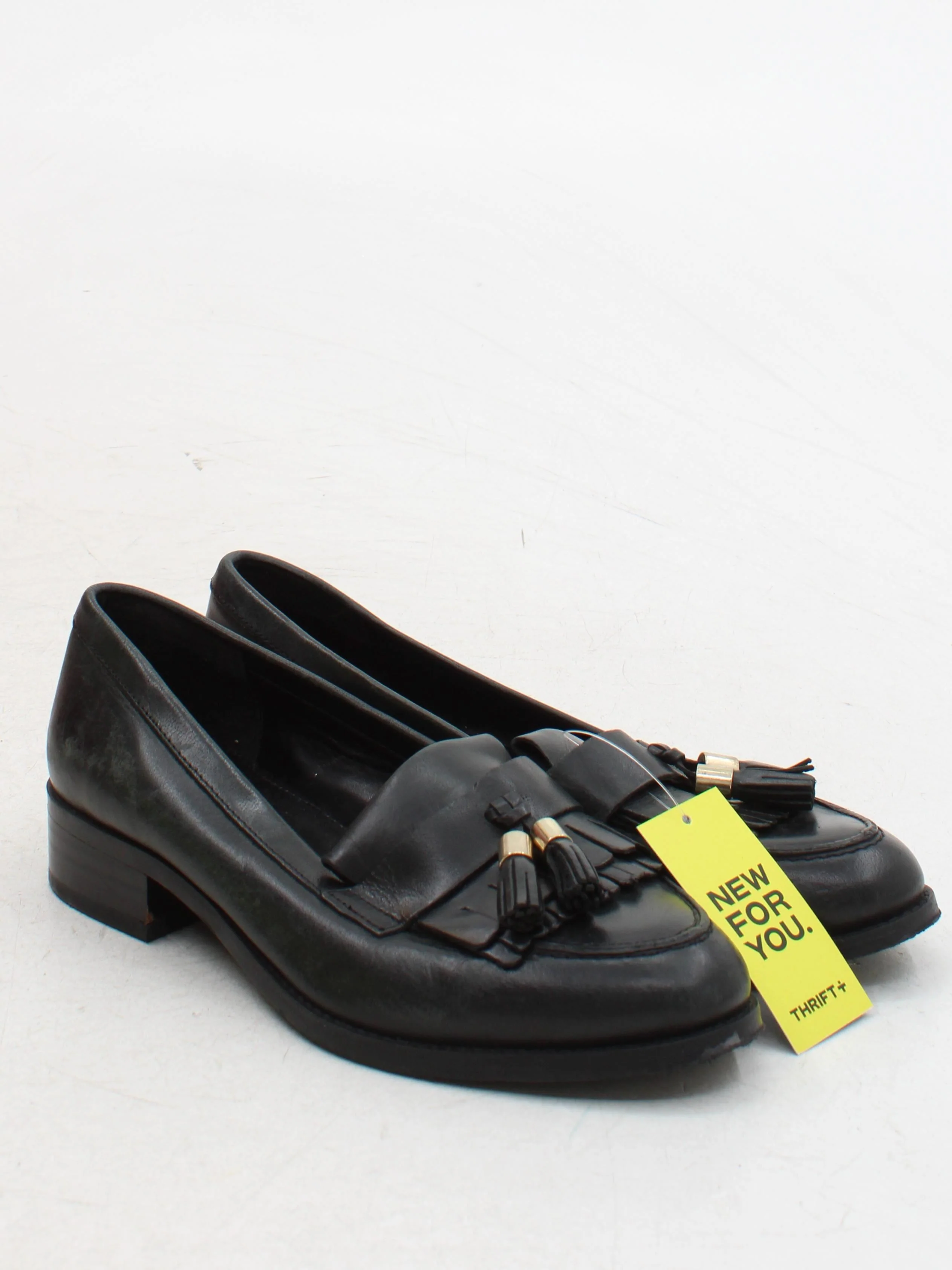 Carvela Women's Flat Shoes UK 5 Black 100% Leather Loafer - Image 4