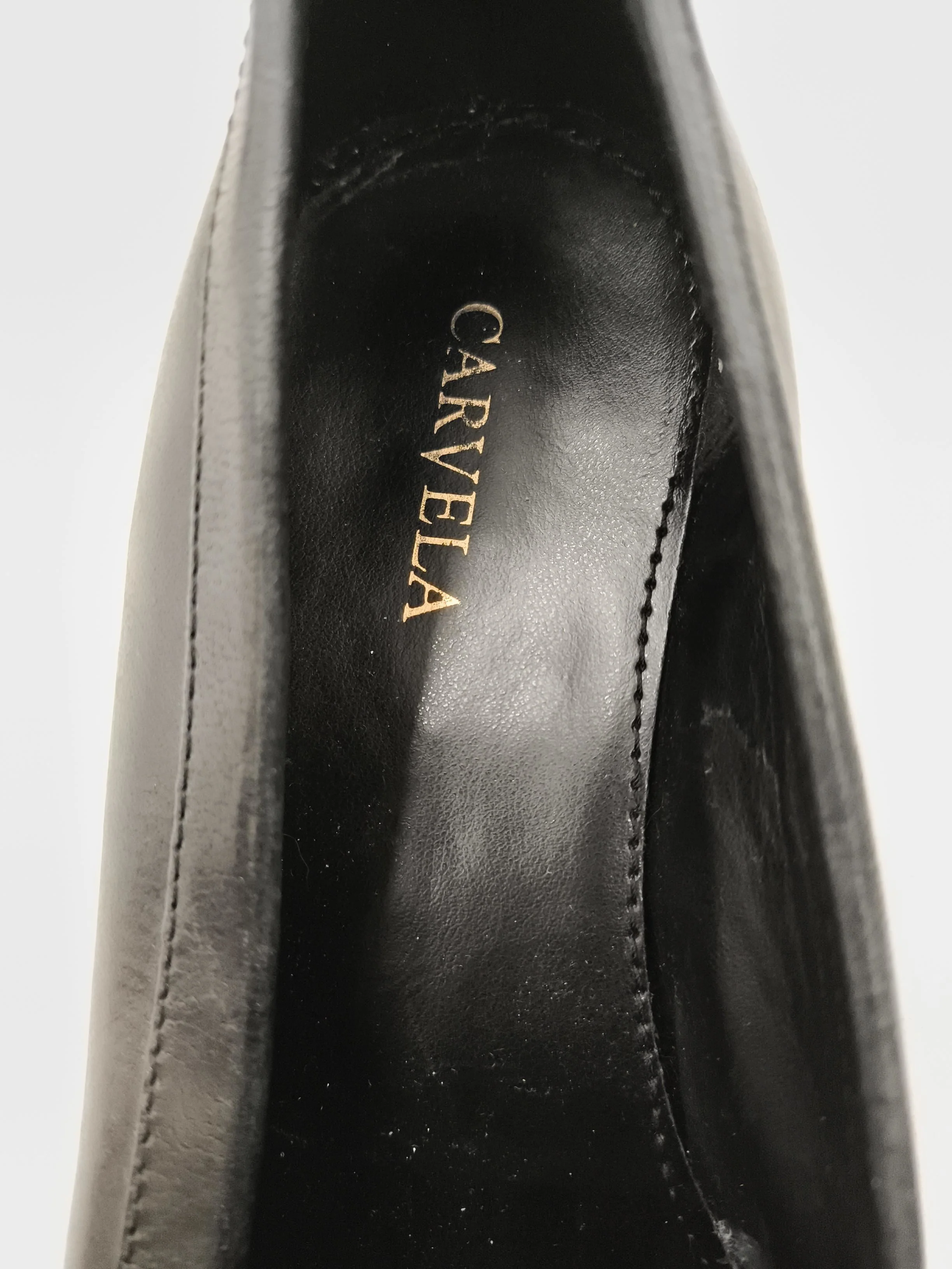 Carvela Women's Flat Shoes UK 5 Black 100% Leather Loafer - Image 6