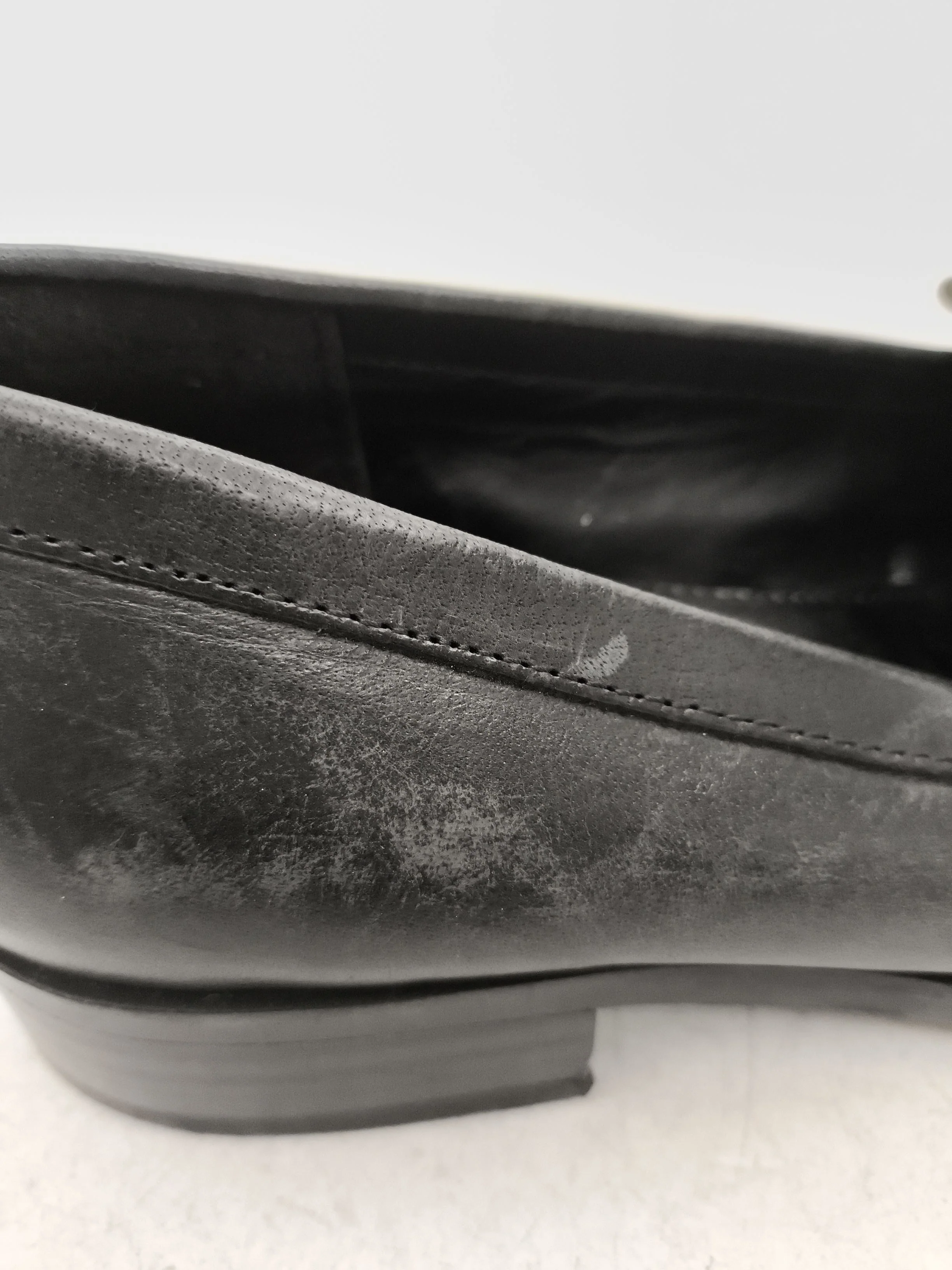 Carvela Women's Flat Shoes UK 5 Black 100% Leather Loafer - Image 8