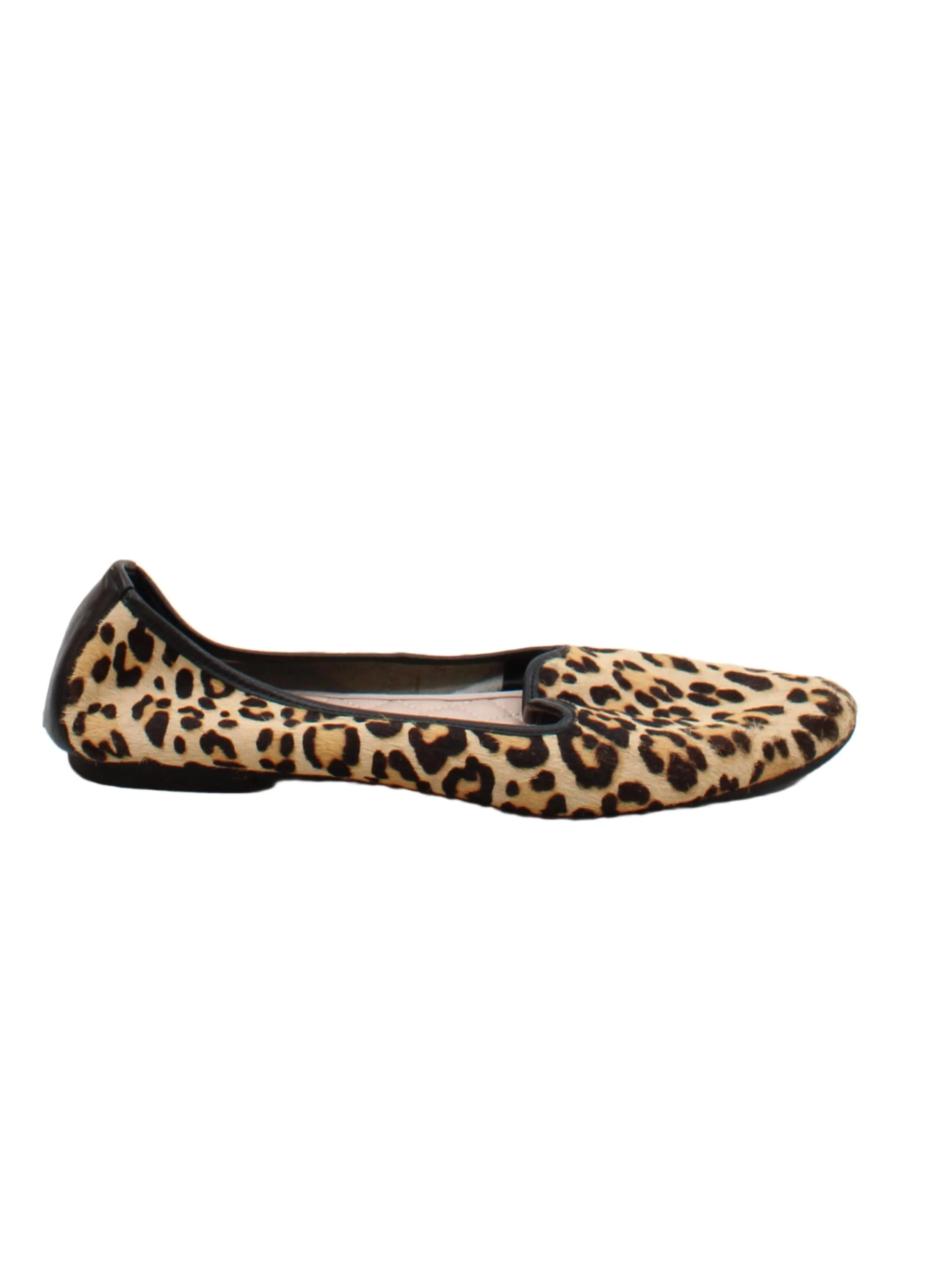 Carvela Women's Flat Shoes UK 6 Multi Animal Fur with Leather Loafer
