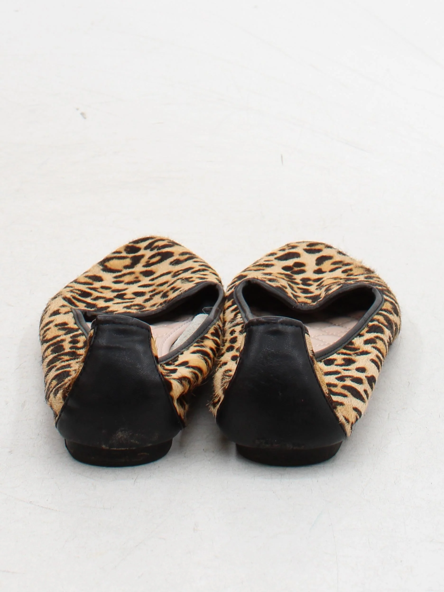 Carvela Women's Flat Shoes UK 6 Multi Animal Fur with Leather Loafer - Image 3