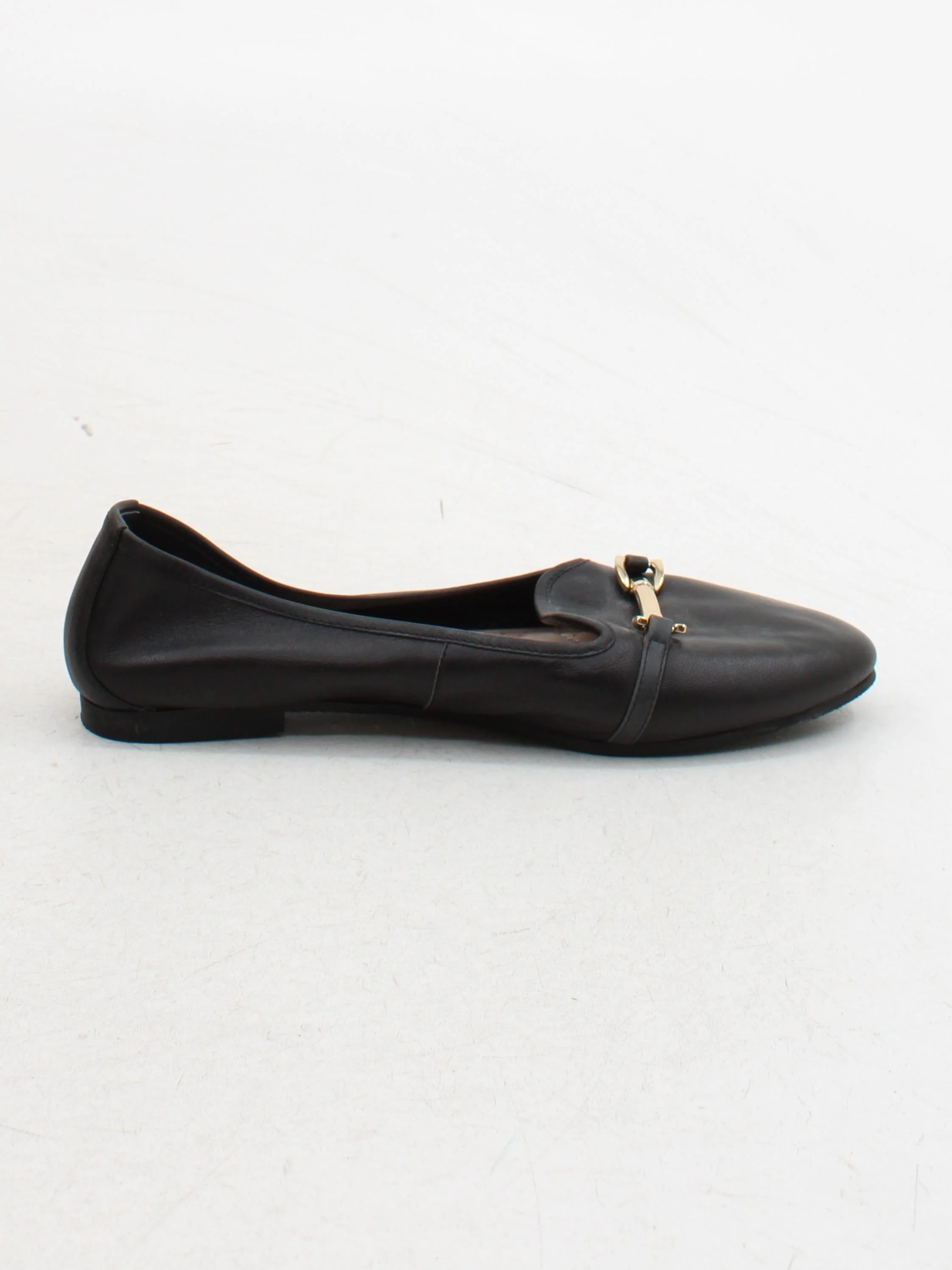 Carvela Women's Flat Shoes UK 7 Black 100% Leather Loafer - Image 5