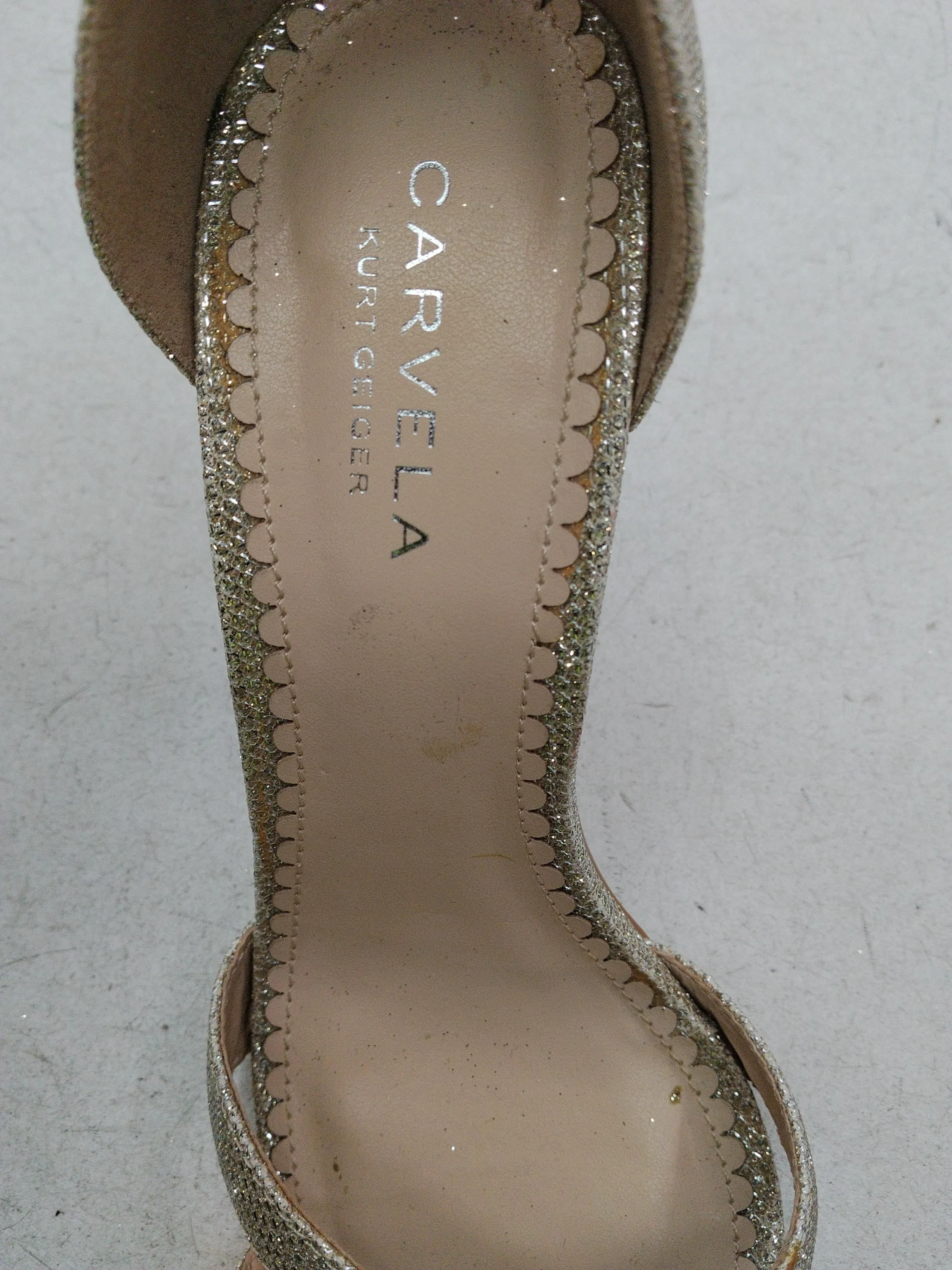 Carvela Women's Heels UK 5 Gold 100% Other Strappy - Image 6