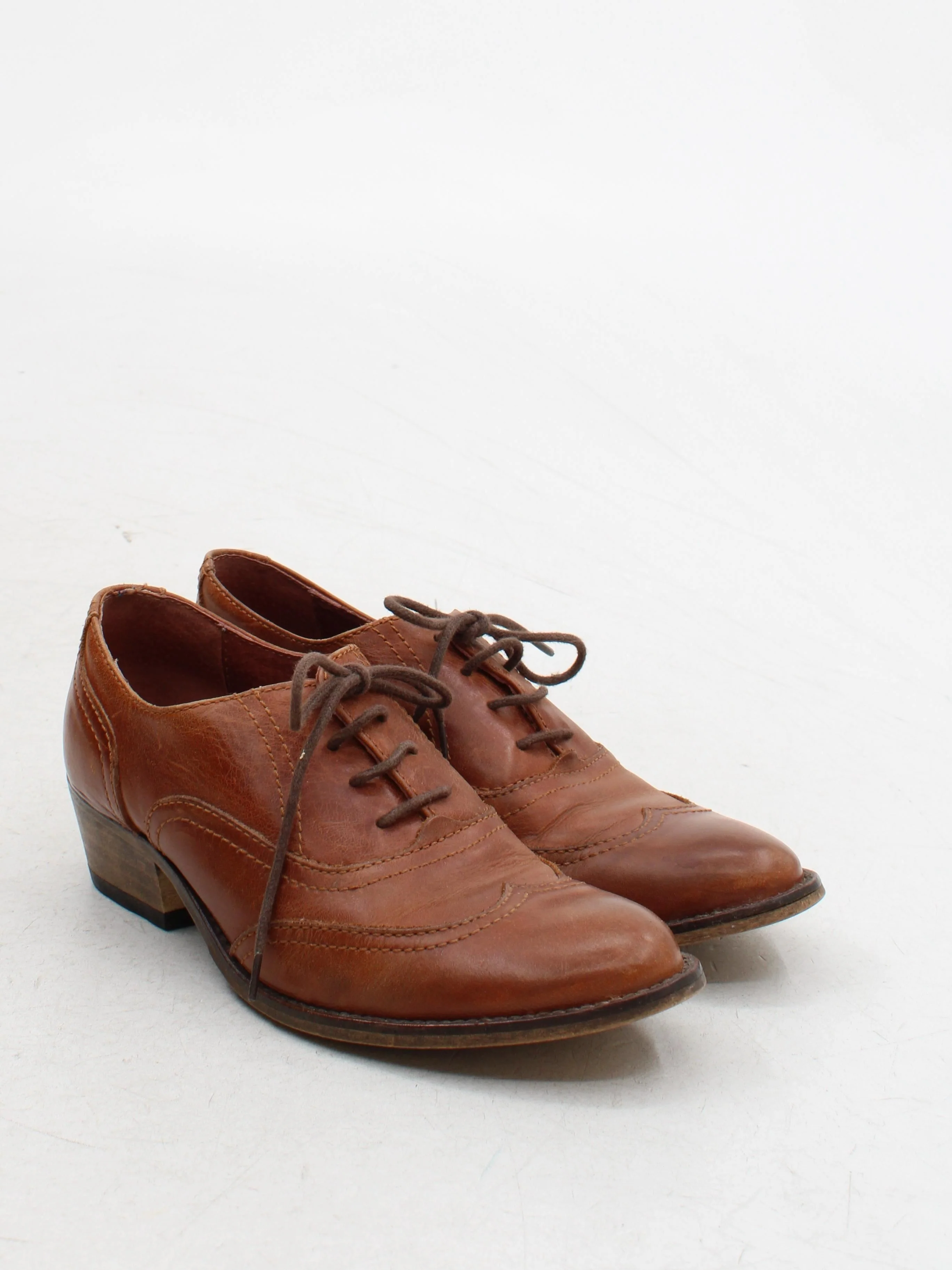 Carvela Women's Heels UK 6 Brown 100% Leather Court - Image 4