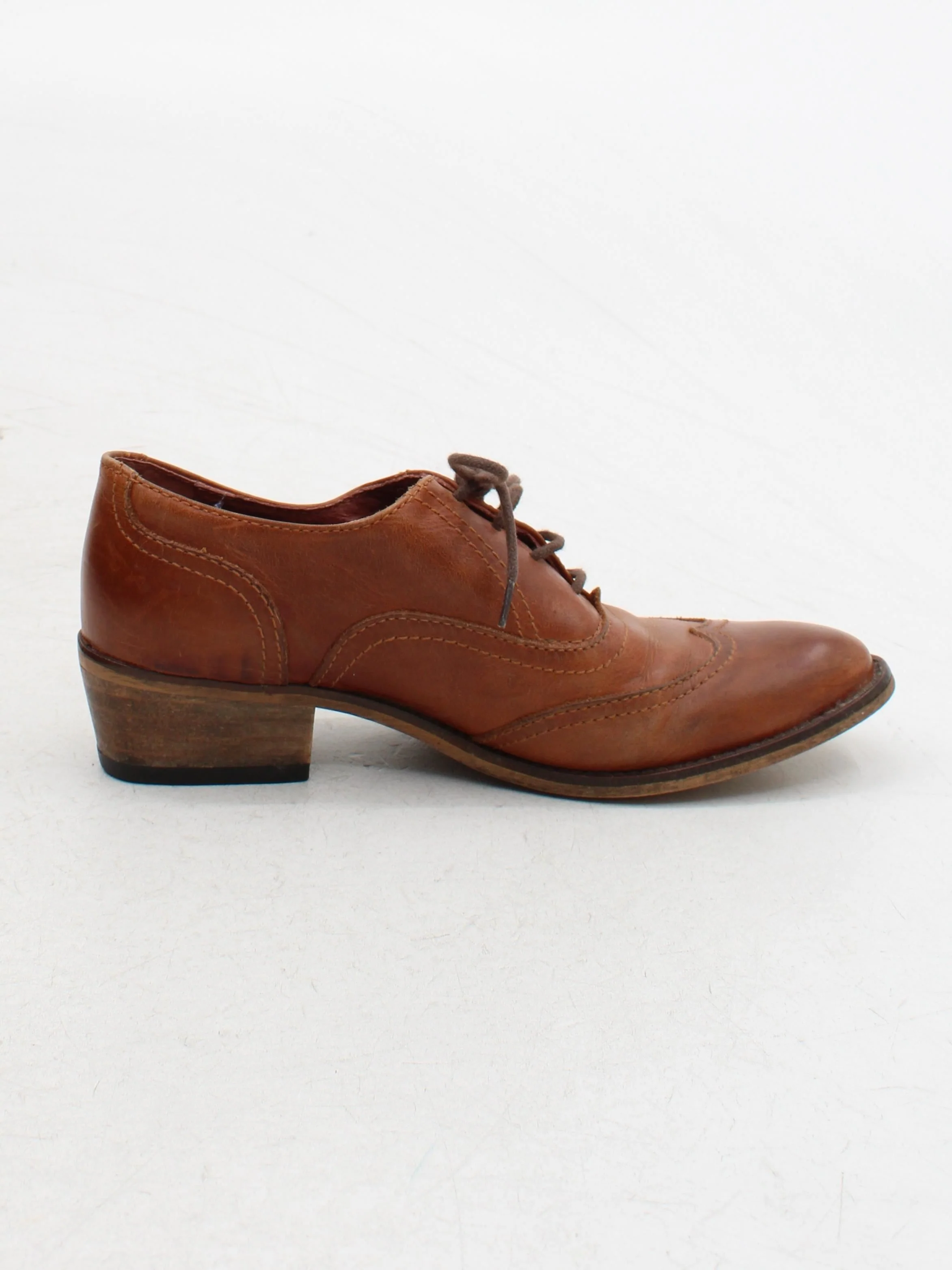 Carvela Women's Heels UK 6 Brown 100% Leather Court - Image 5