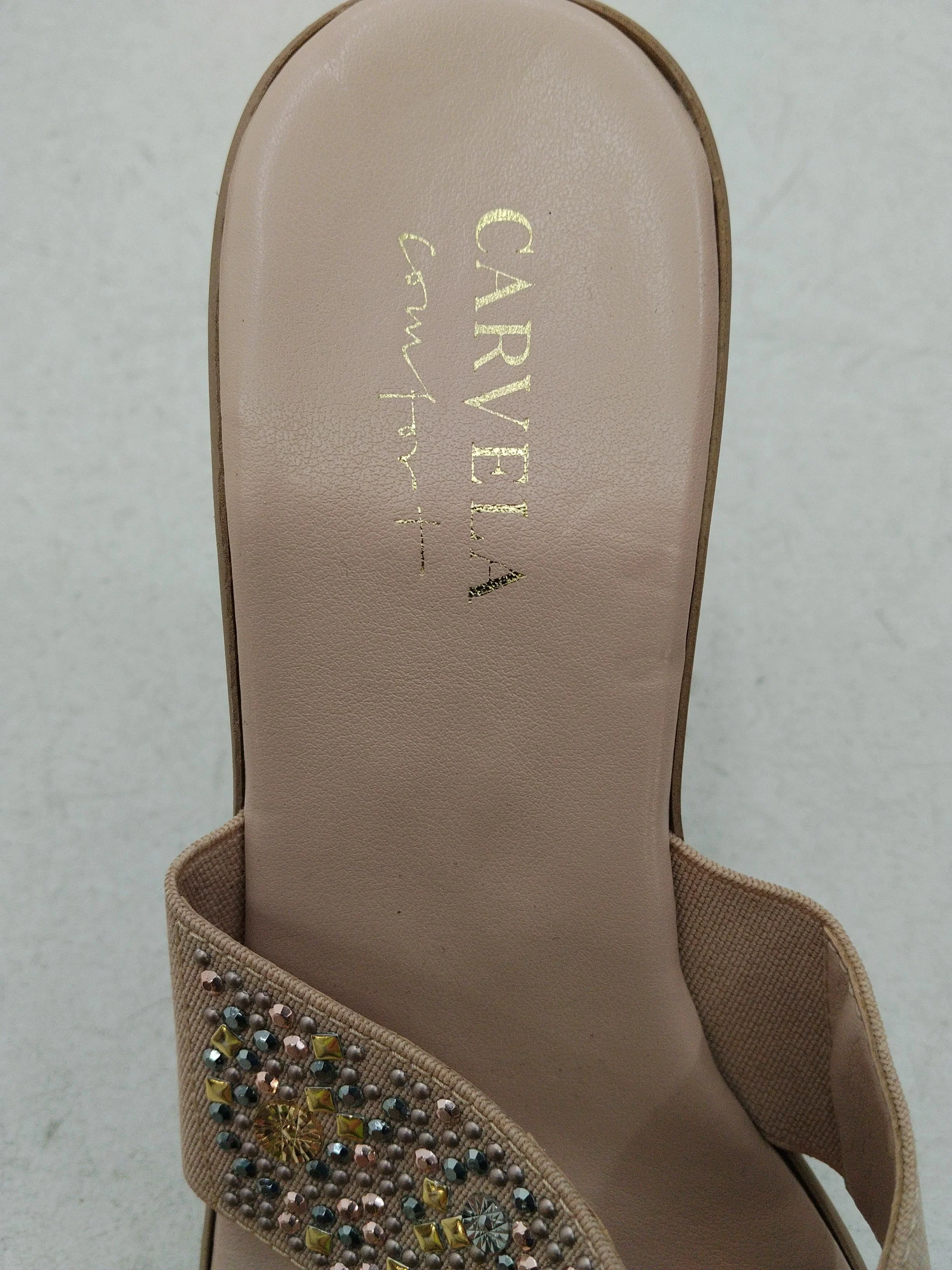 Carvela Women's Sandals UK 3 Tan 100% Other Slider - Image 6