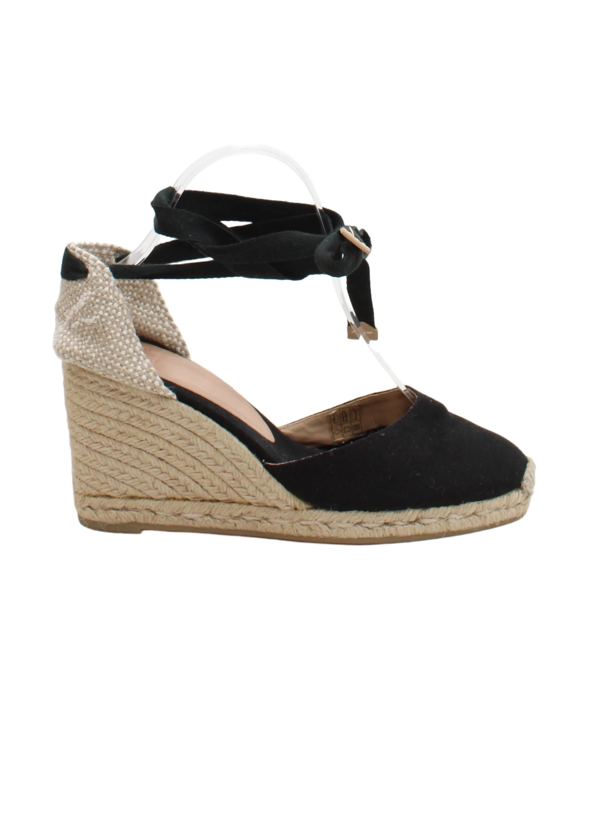 Castaner Women's Heels UK 6 Black 100% Other Espadrille