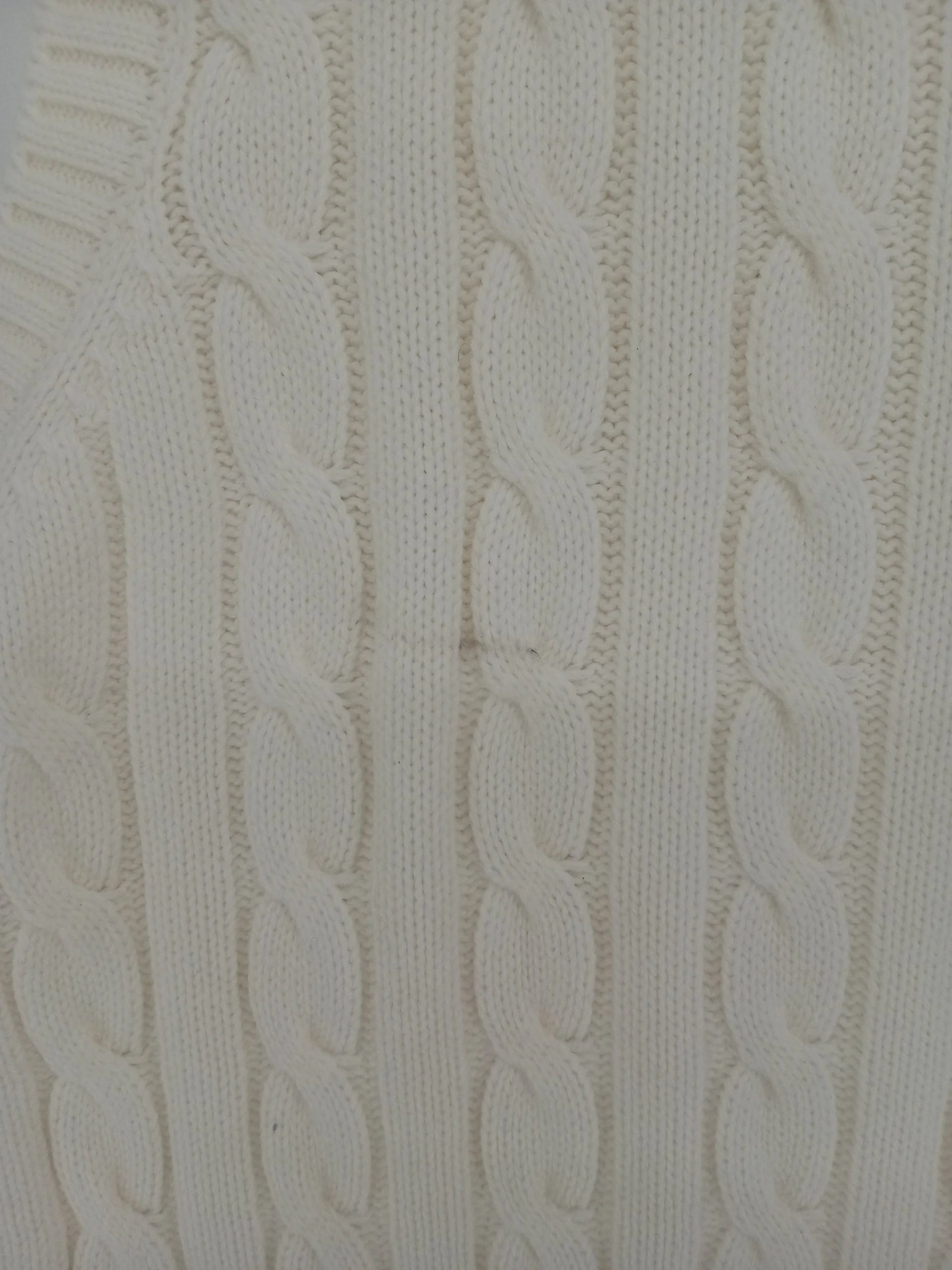 Castore Men's Jumper XXL Cream 100% Acrylic V-Neck Vest - Image 5