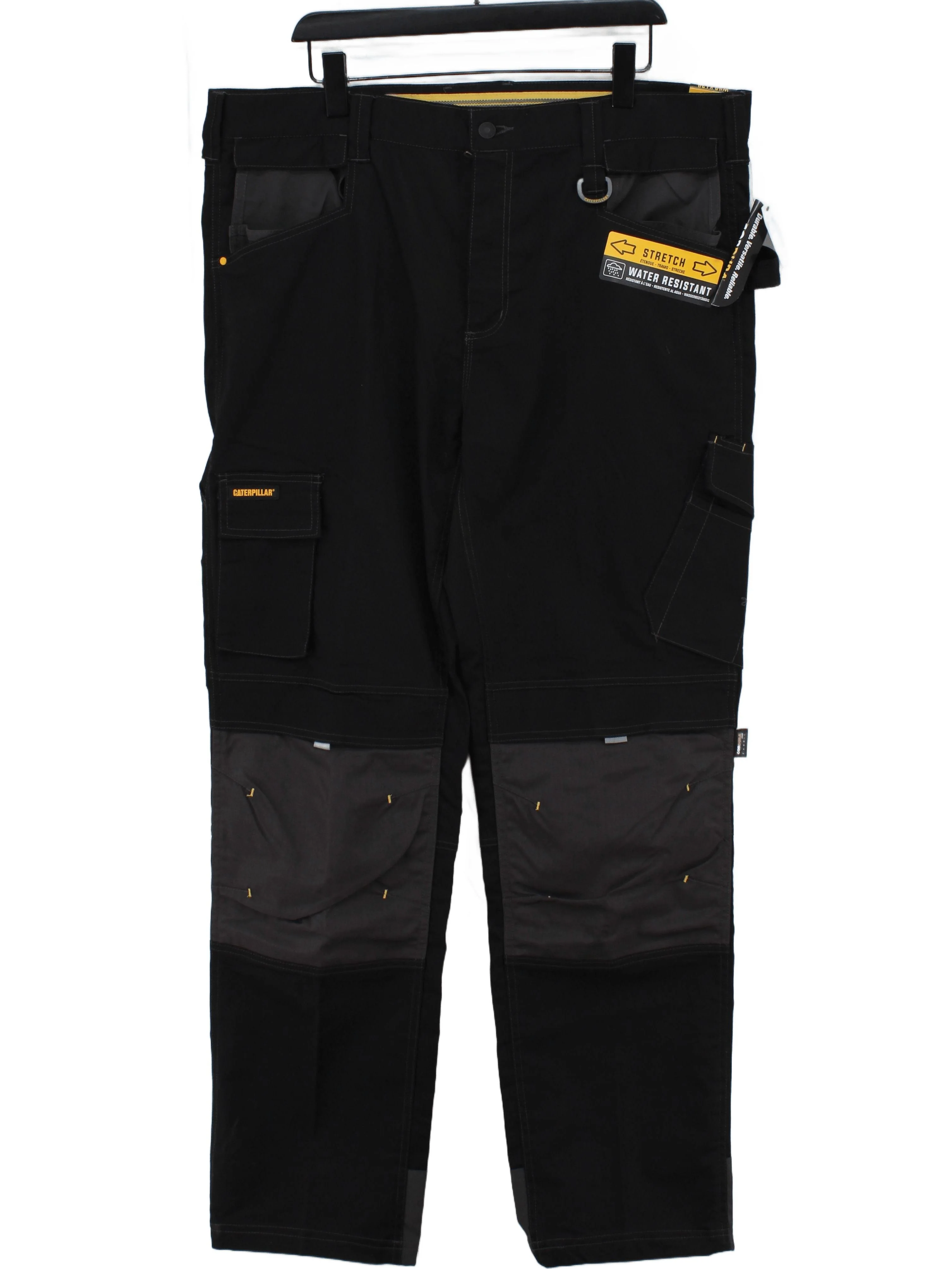 CAT Men's Trousers W 40 in Black Cotton New with tags