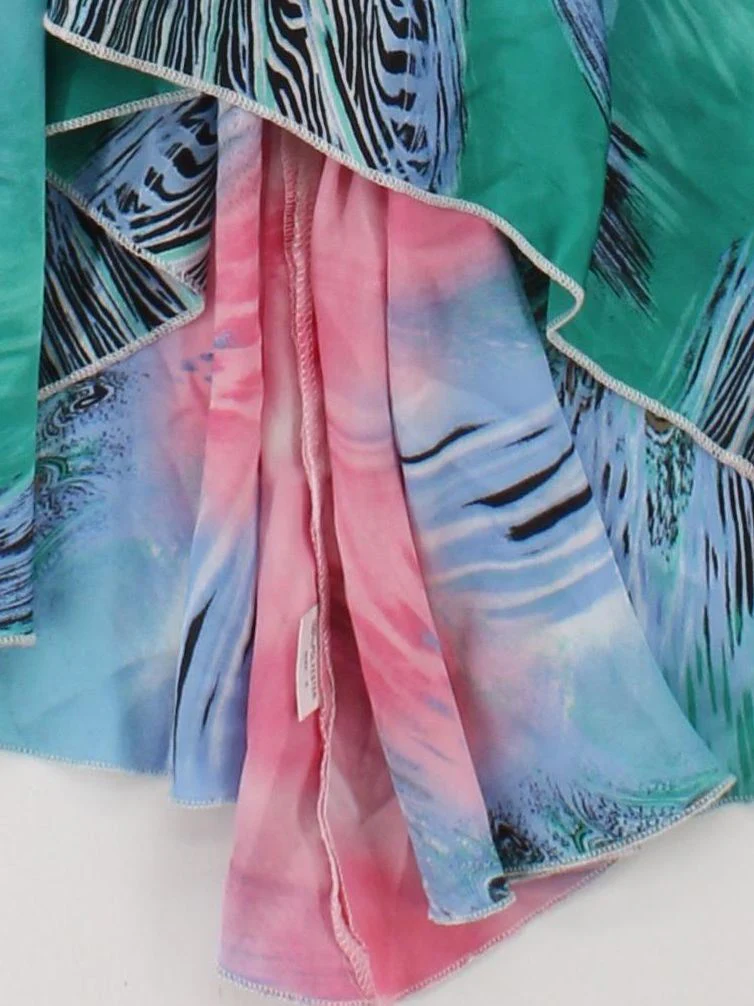 Catch One A-Line Mini Dress in Multi - Image 4