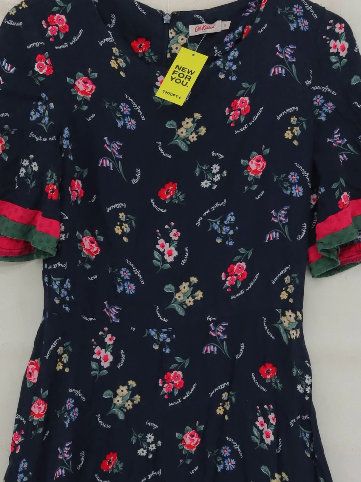 Cath Kidston A-Line Mini Dress UK10 in Blue - Image 3