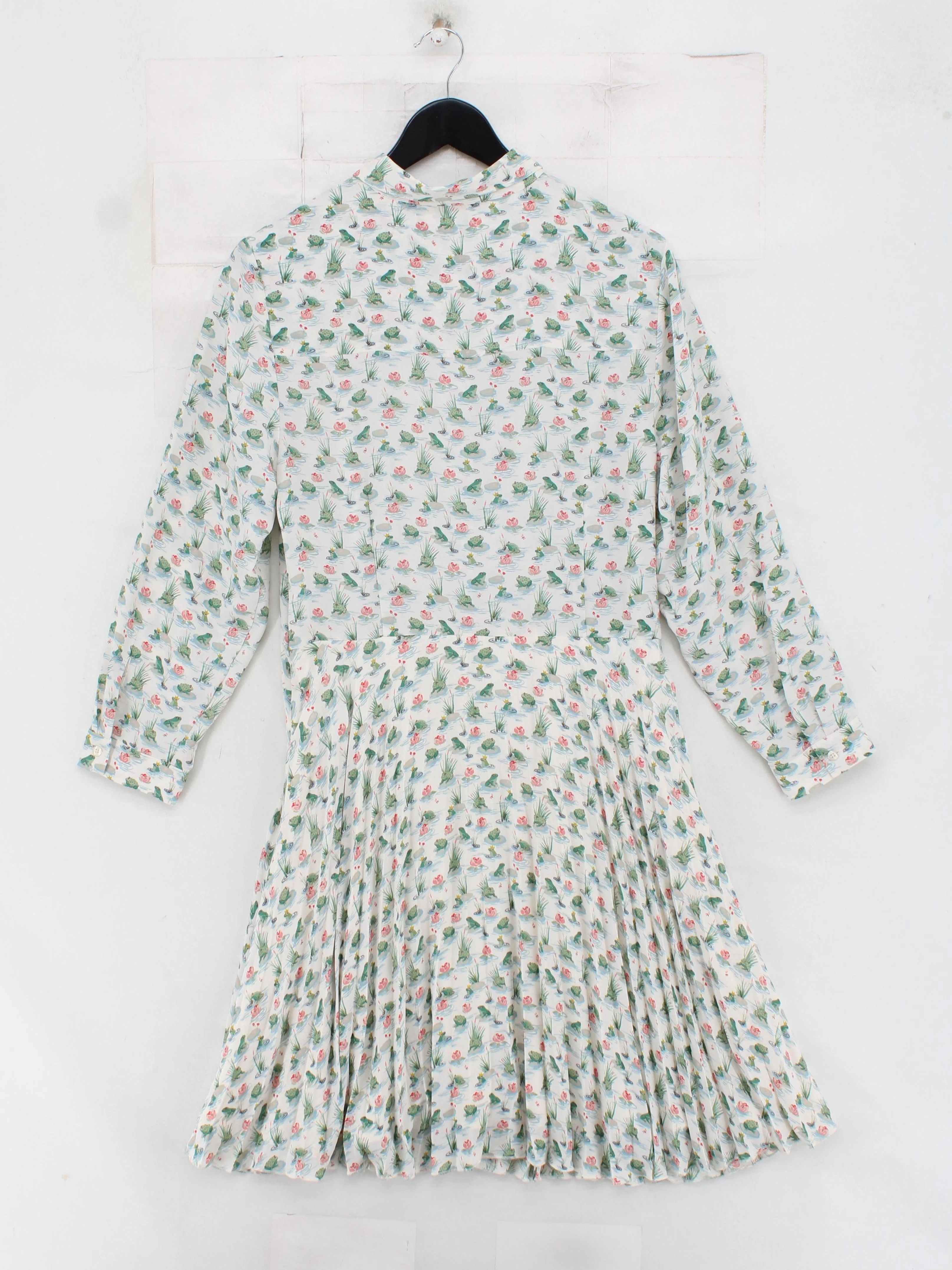 Cath Kidston Shirt Midi Dress UK14 in Cream - Image 2