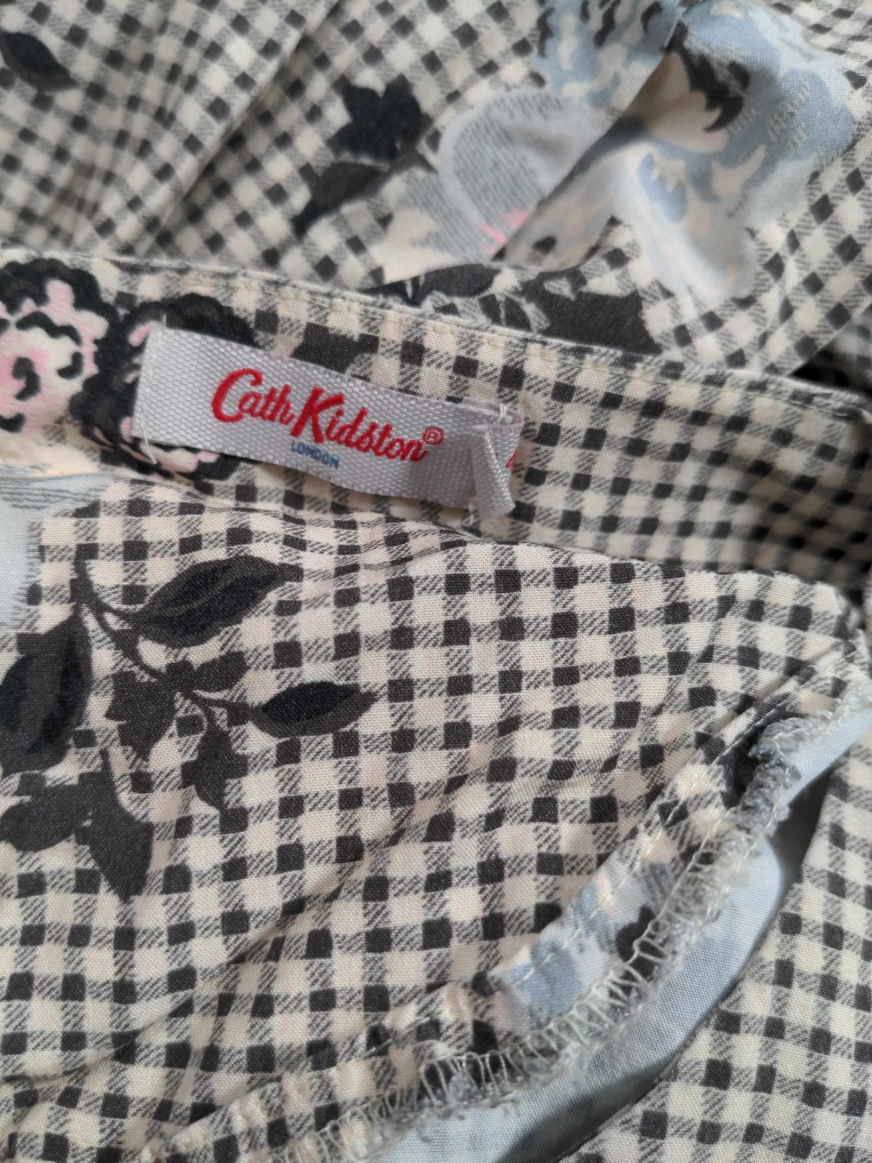 Cath Kidston Shirt Mini Dress UK14 in Grey - Image 5