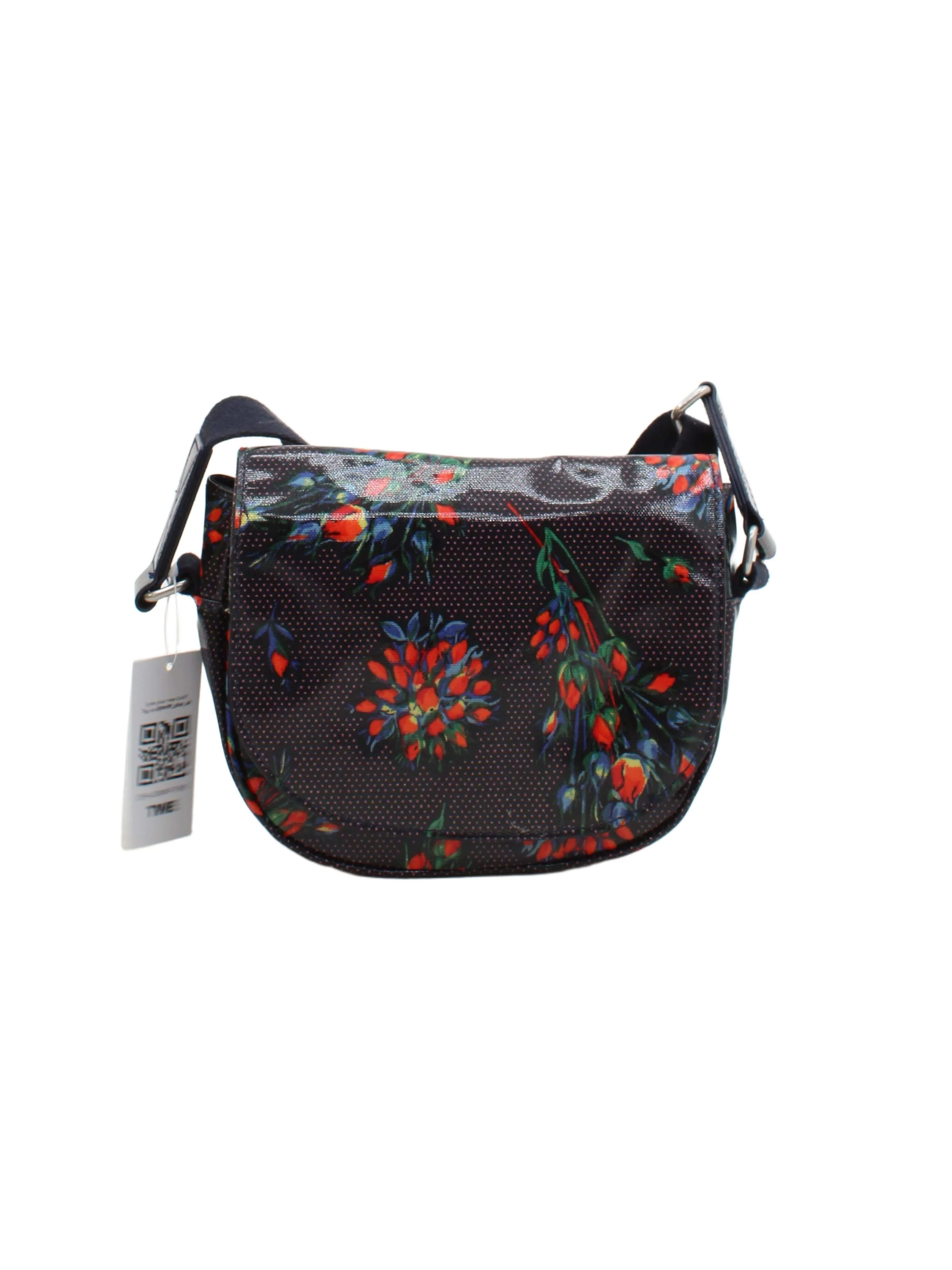 Cath Kidston Women's Bag Black Floral 100% Other Crossbody