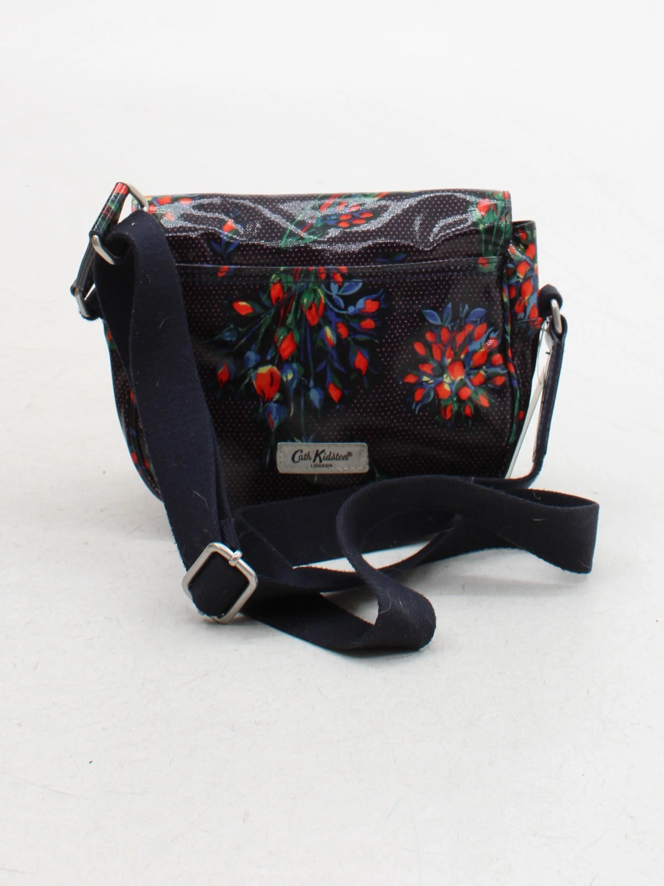 Cath Kidston Women's Bag Black Floral 100% Other Crossbody - Image 2
