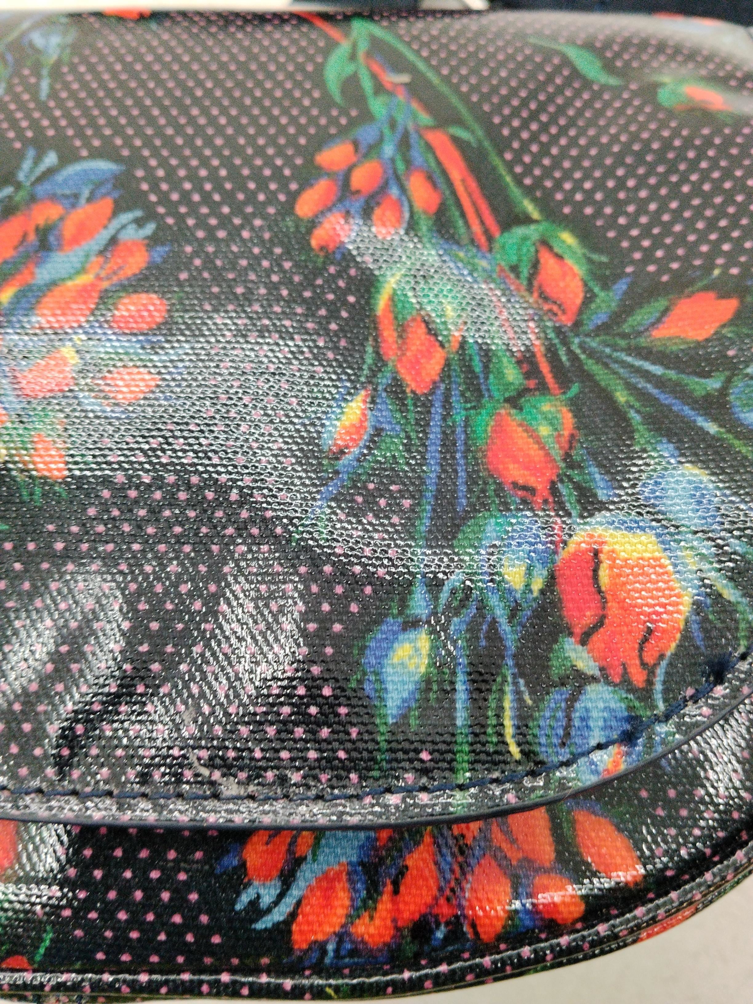 Cath Kidston Women's Bag Black Floral 100% Other Crossbody - Image 3