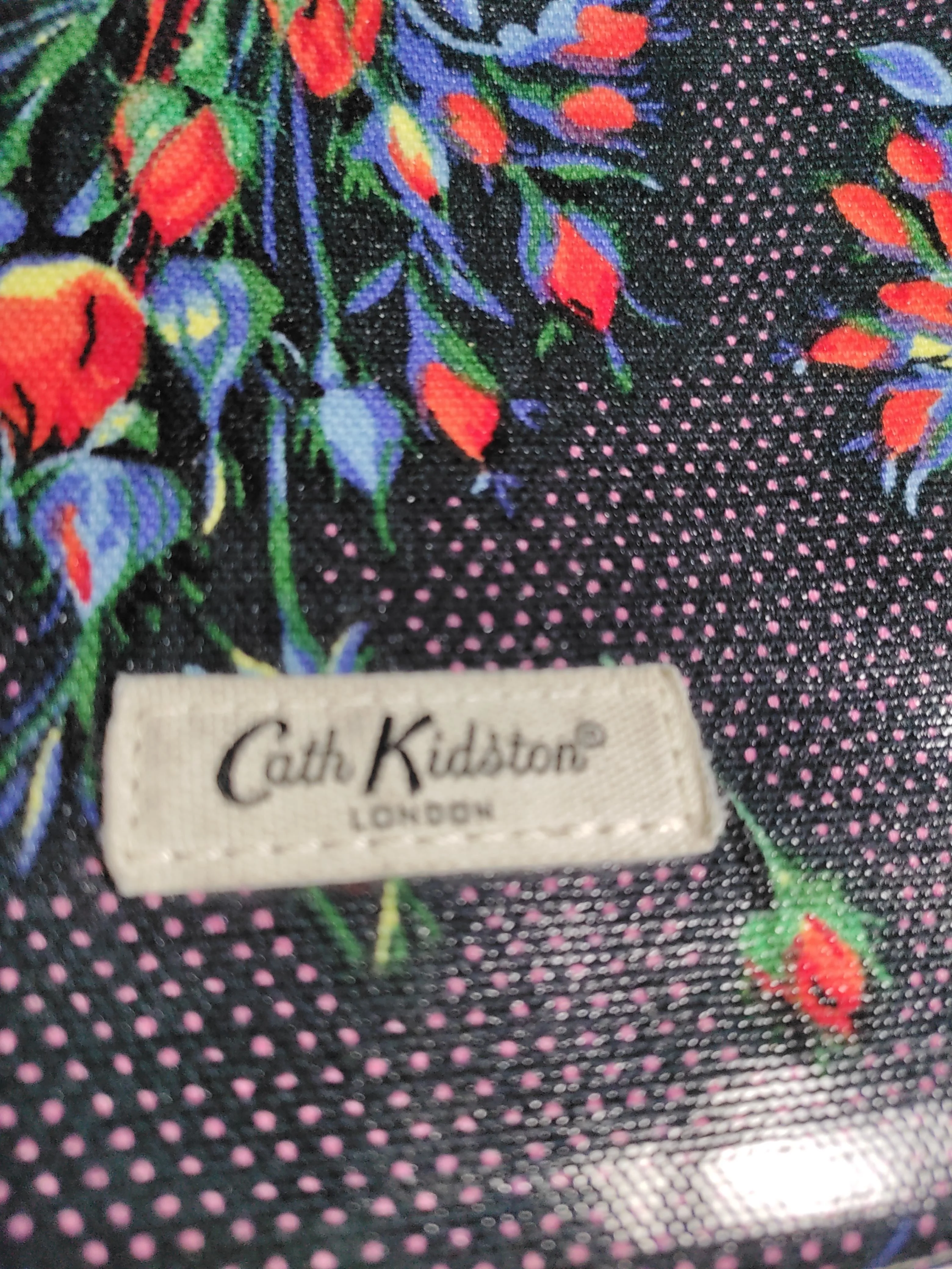 Cath Kidston Women's Bag Black Floral 100% Other Crossbody - Image 5