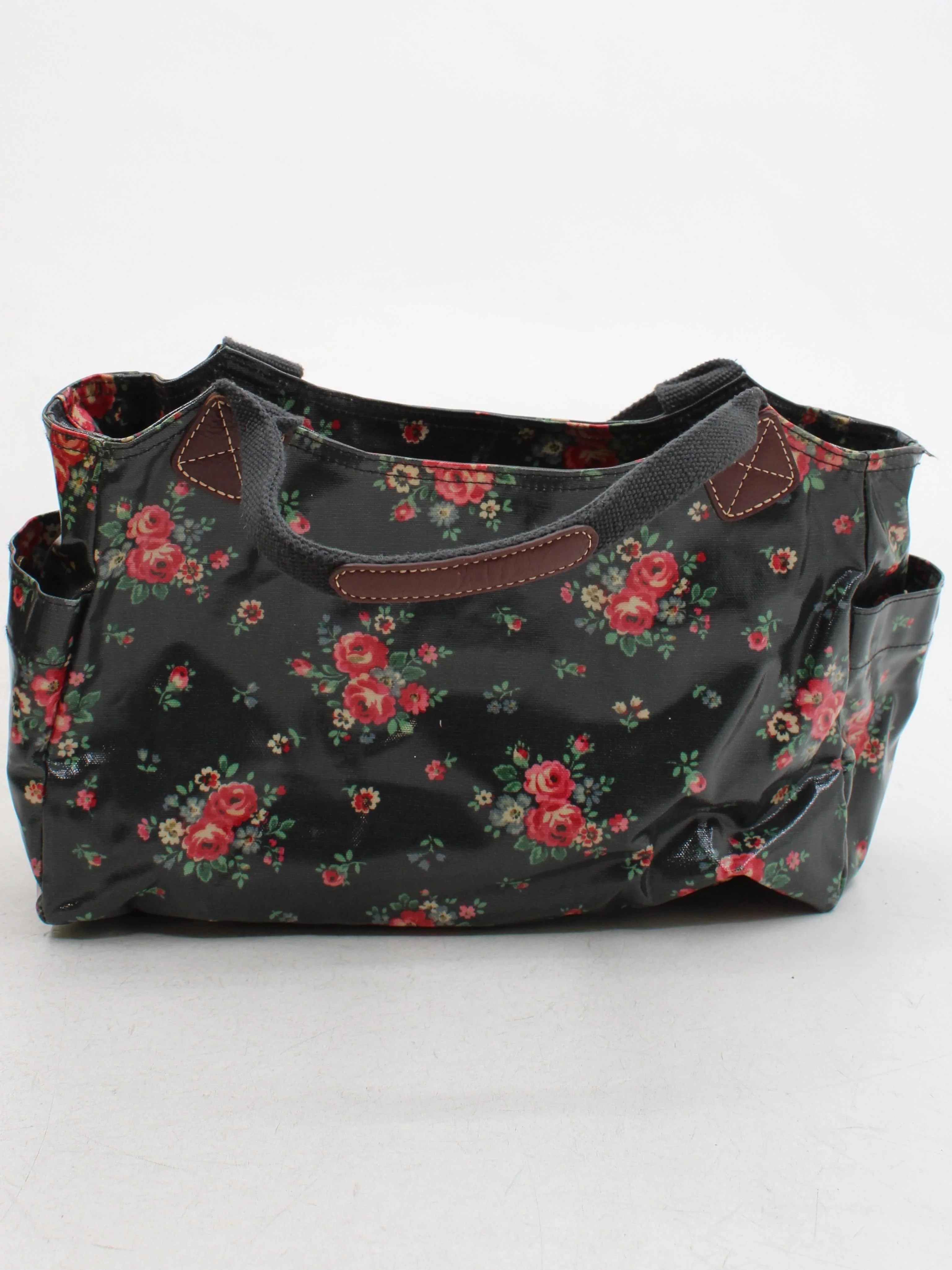 Cath Kidston Women's Bag Black Floral 100% Other Tote - Image 2