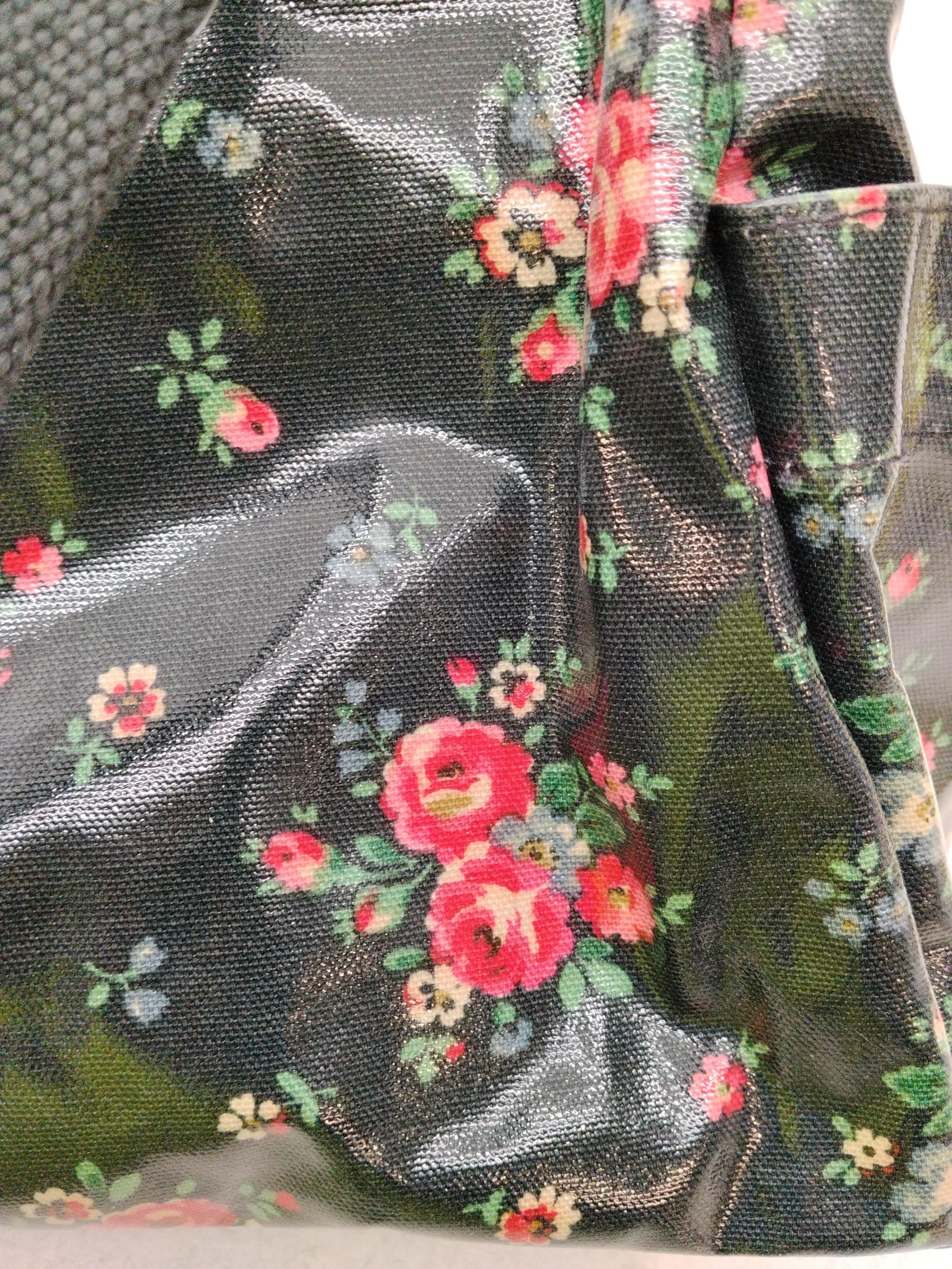 Cath Kidston Women's Bag Black Floral 100% Other Tote - Image 3
