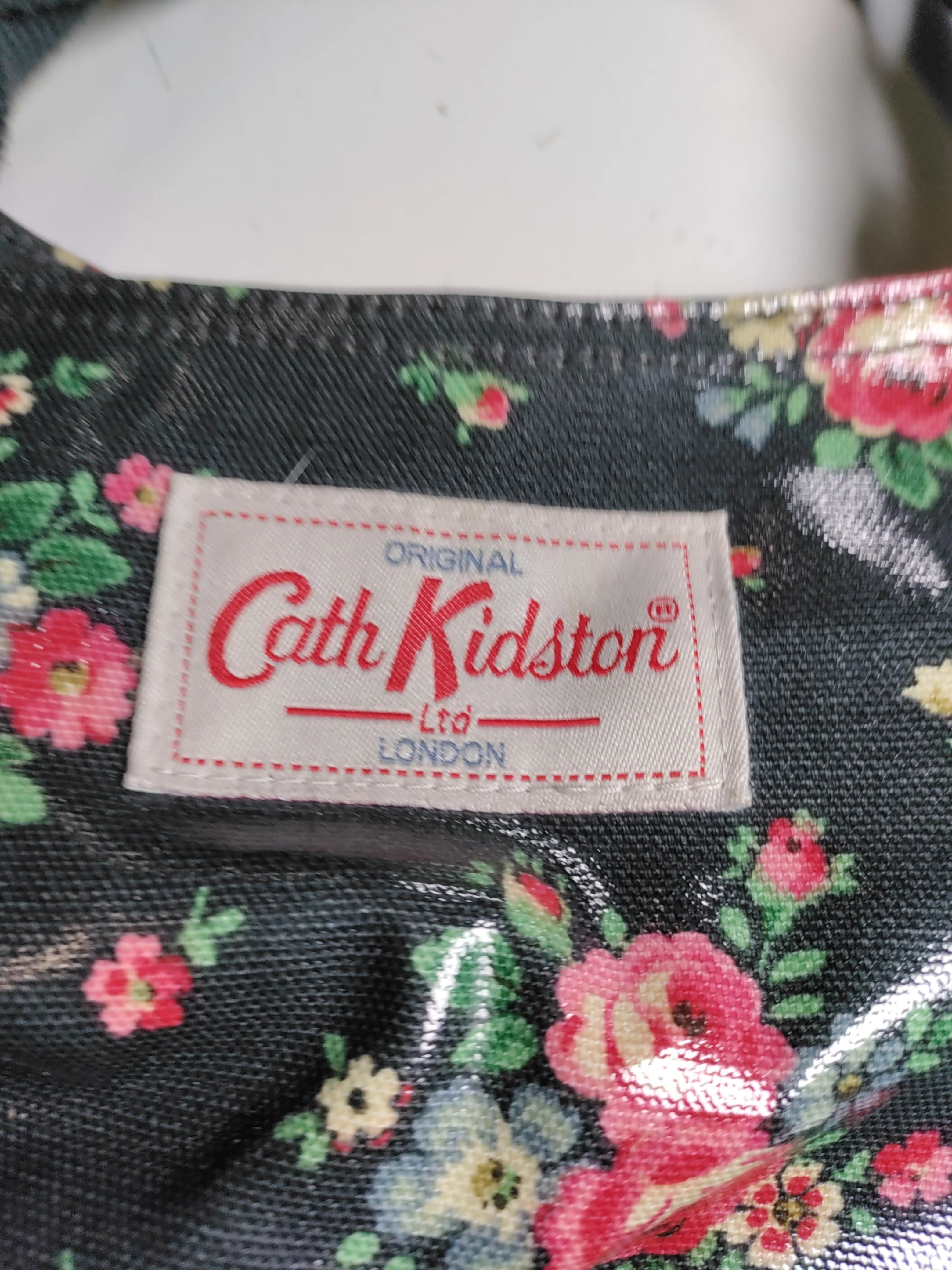 Cath Kidston Women's Bag Black Floral 100% Other Tote - Image 5
