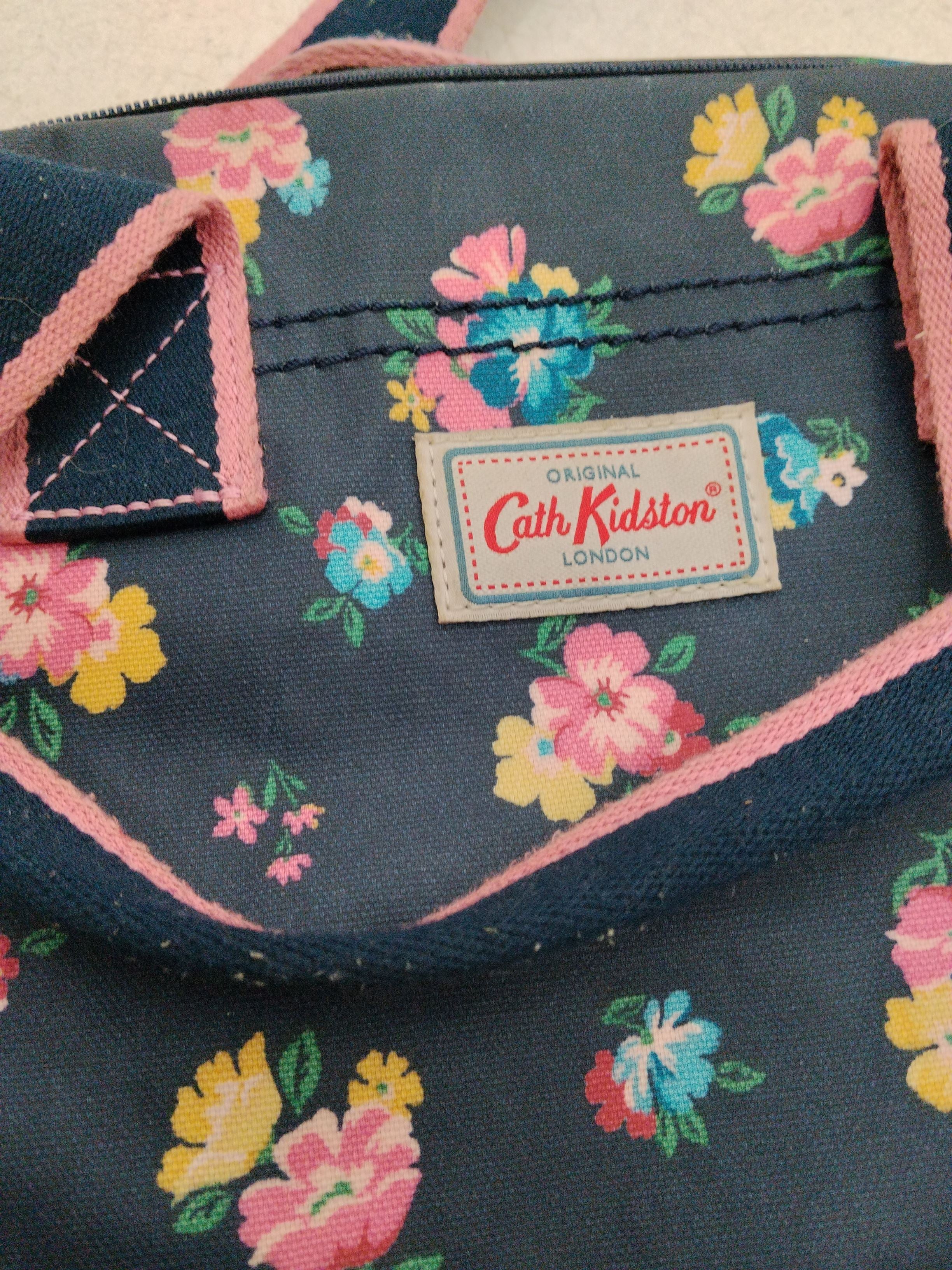 Cath Kidston Women's Bag Blue Floral 100% Other Shoulder Bag - Image 5