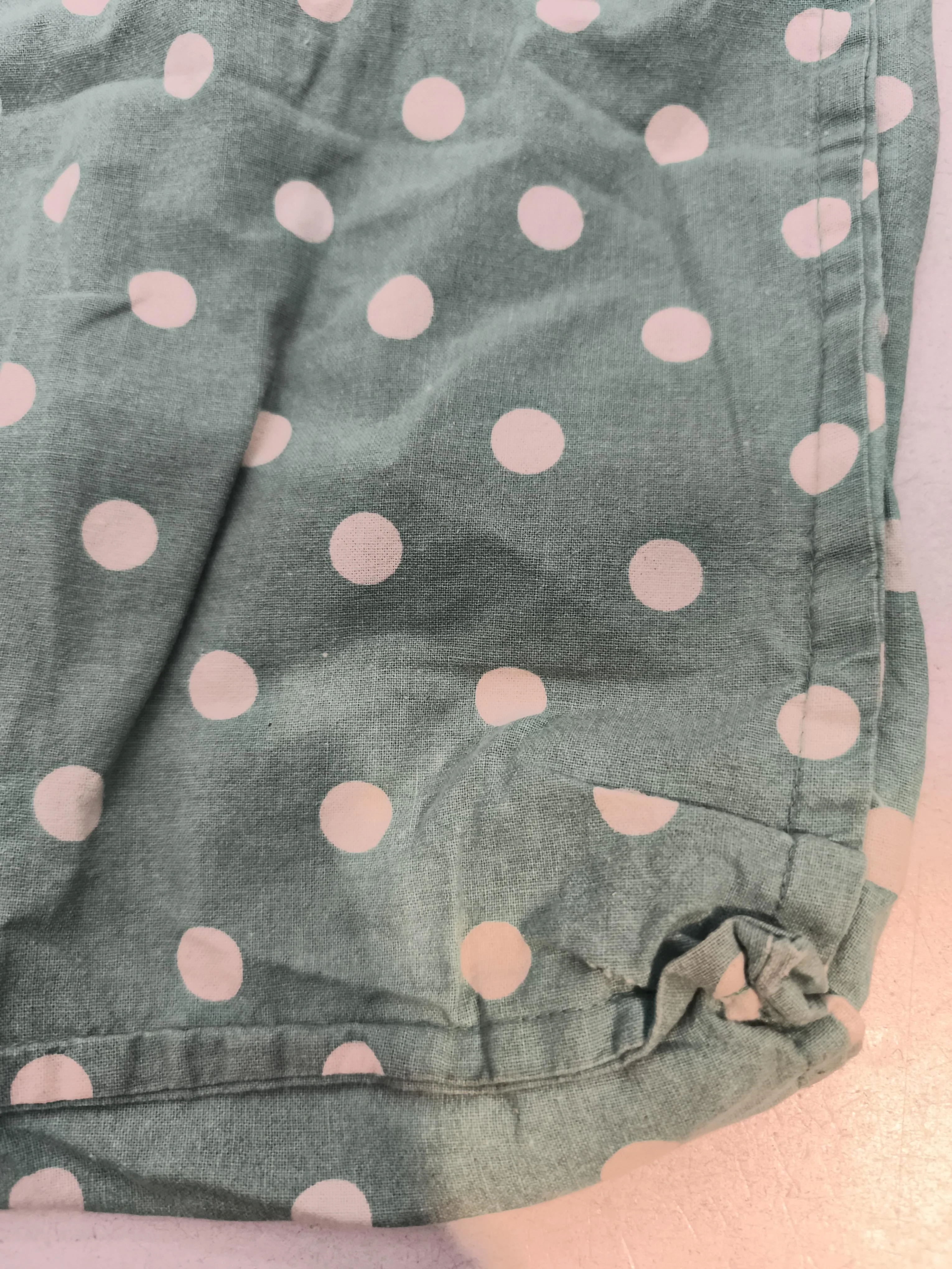Cath Kidston Women's Bag Green Polkadot 100% Cotton Tote - Image 3
