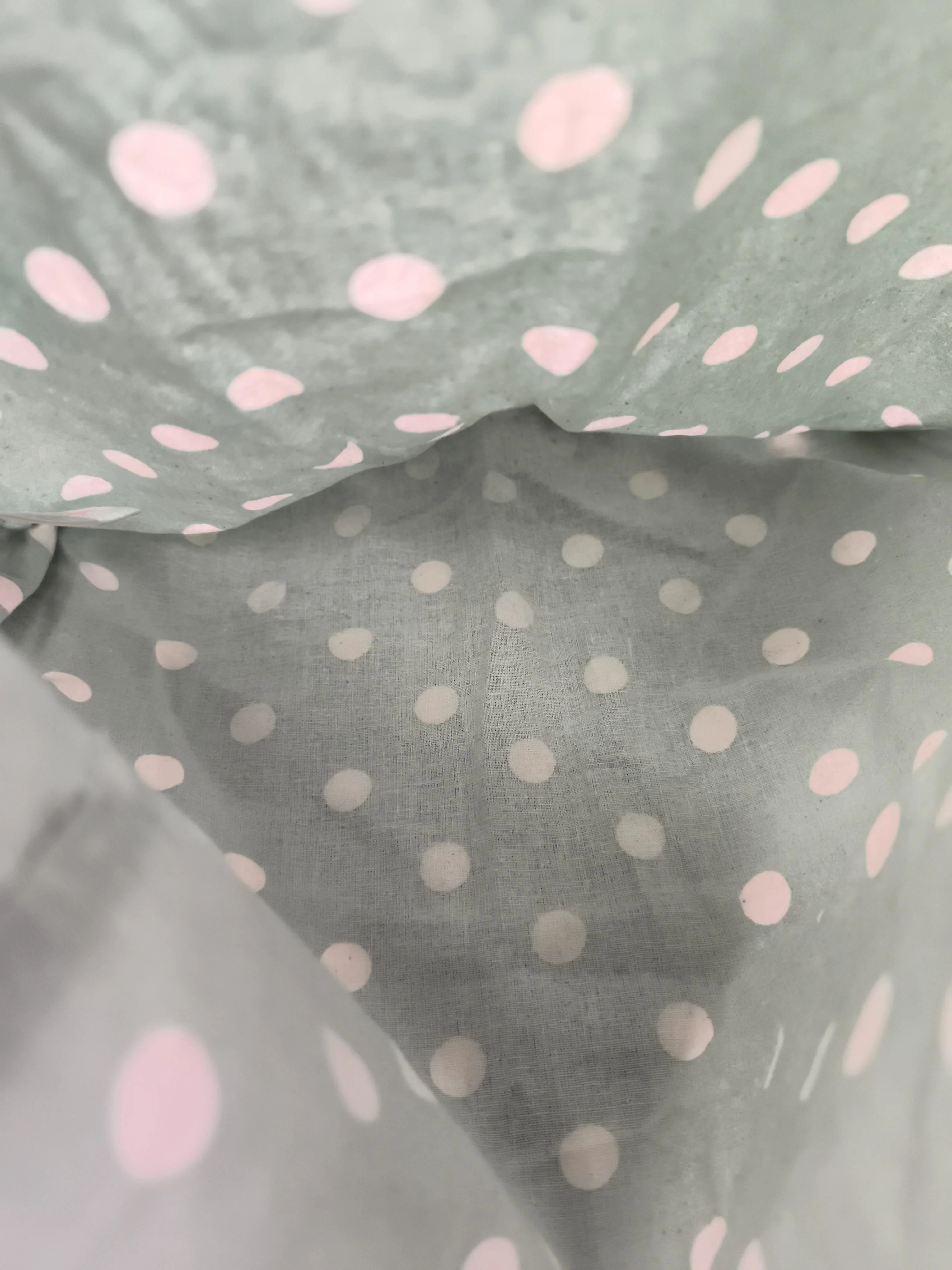 Cath Kidston Women's Bag Green Polkadot 100% Cotton Tote - Image 4