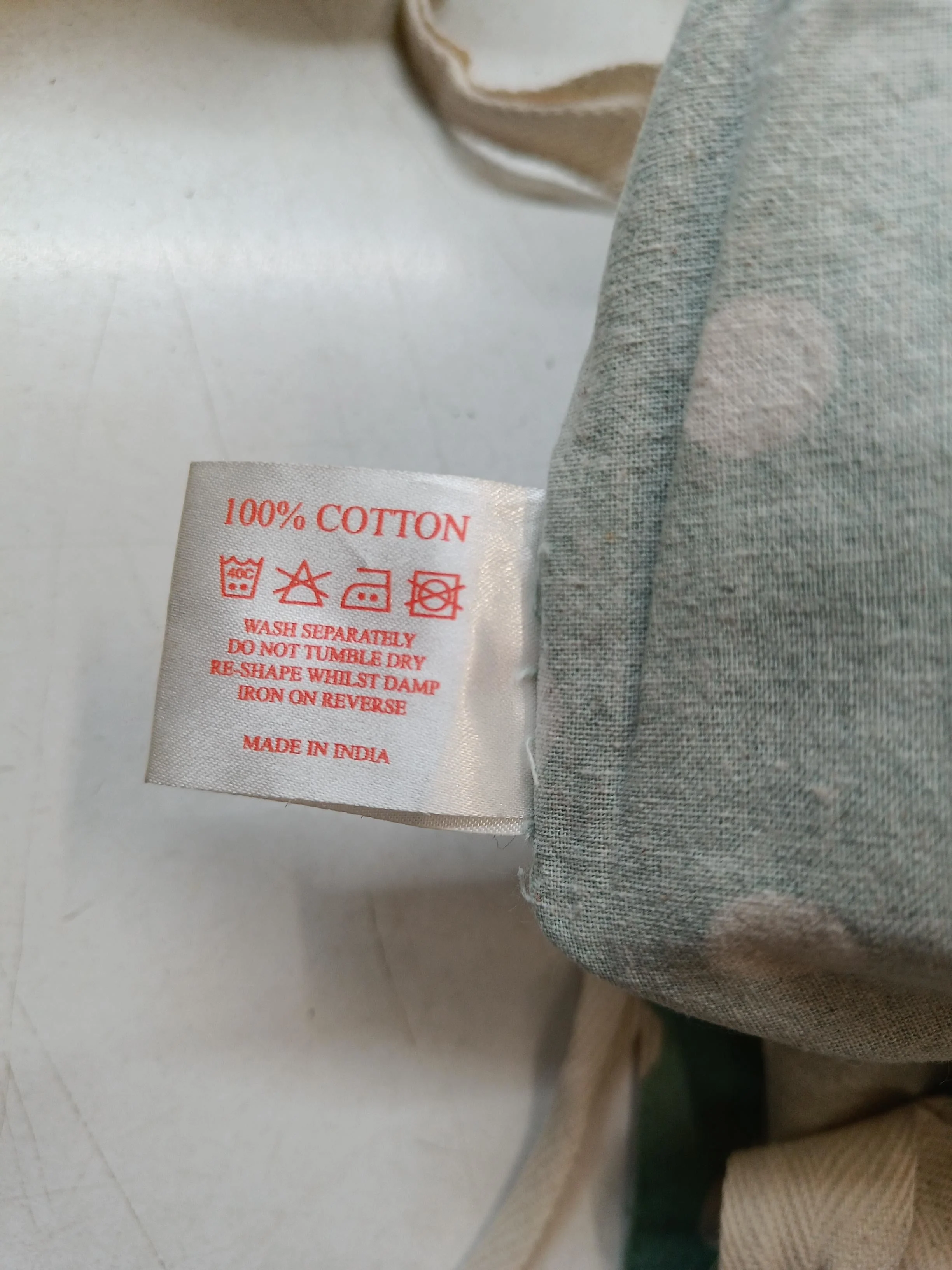 Cath Kidston Women's Bag Green Polkadot 100% Cotton Tote - Image 7