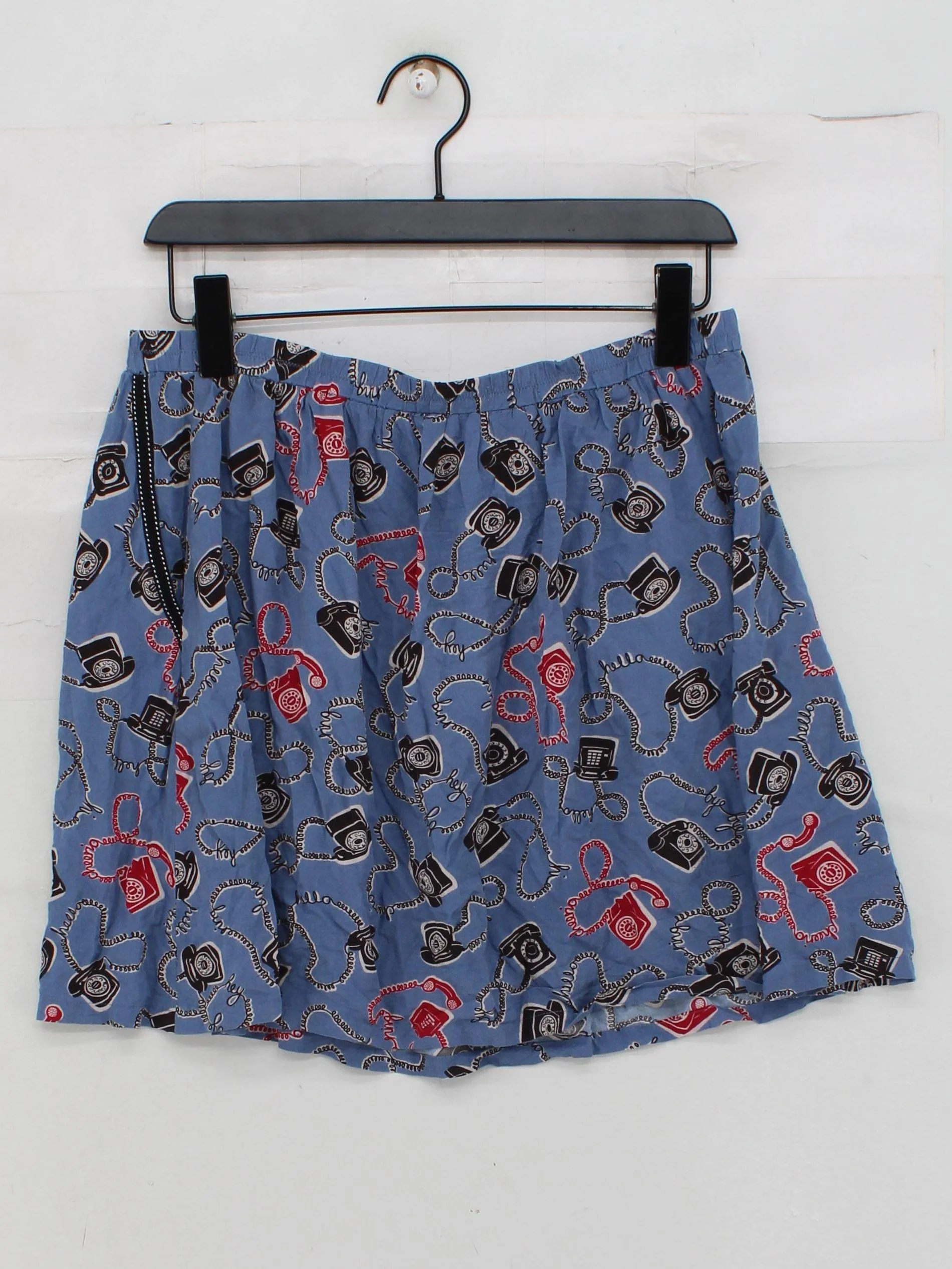 Cath Kidston Women's Mini Skirt M Blue 100% Viscose Short Mini - Image 2